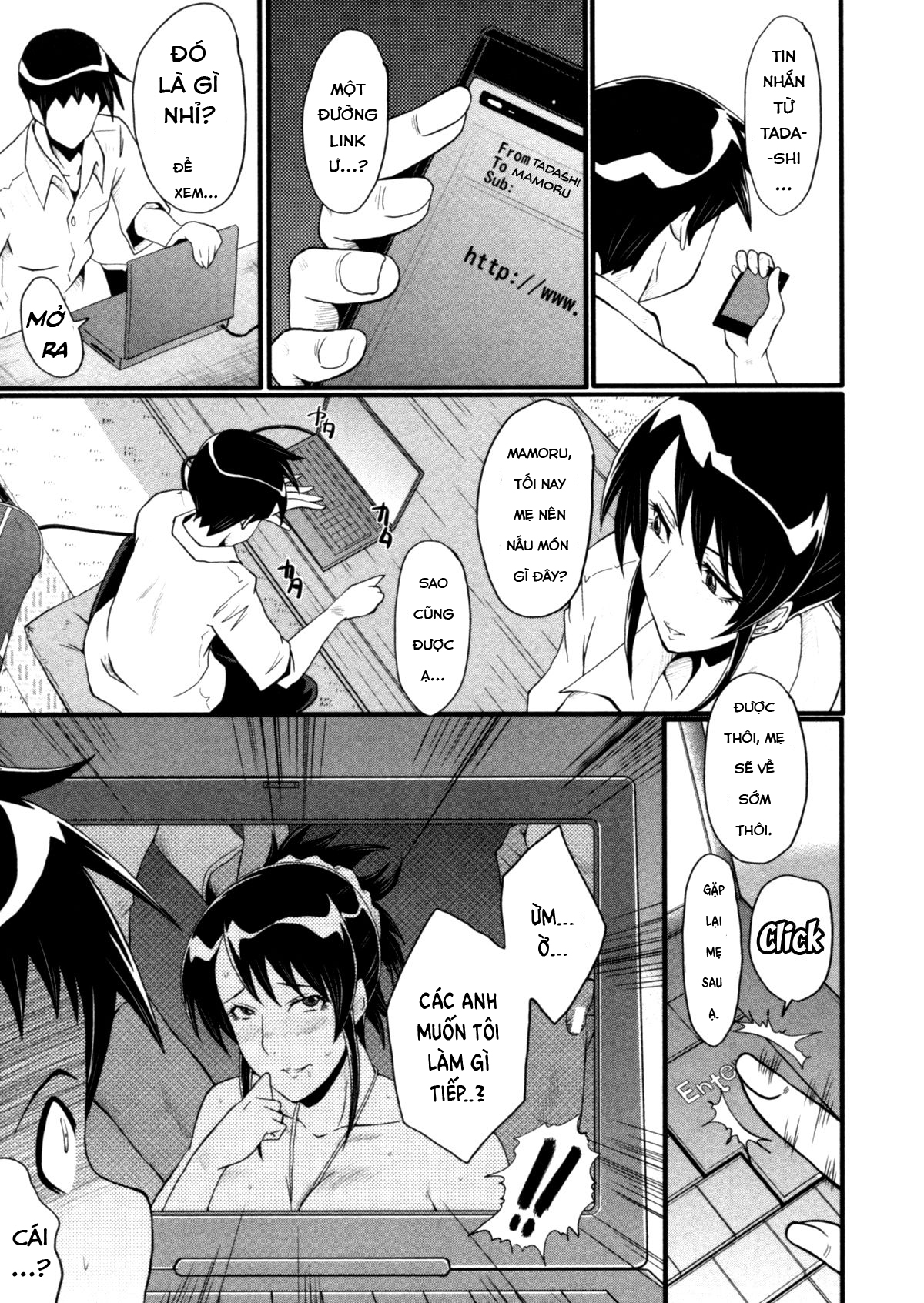 Đọc truyện hentai Haha Wa Buzama Ni Koshi O Furu ~Gogo No Seibo-Tachi~ - Chap 3