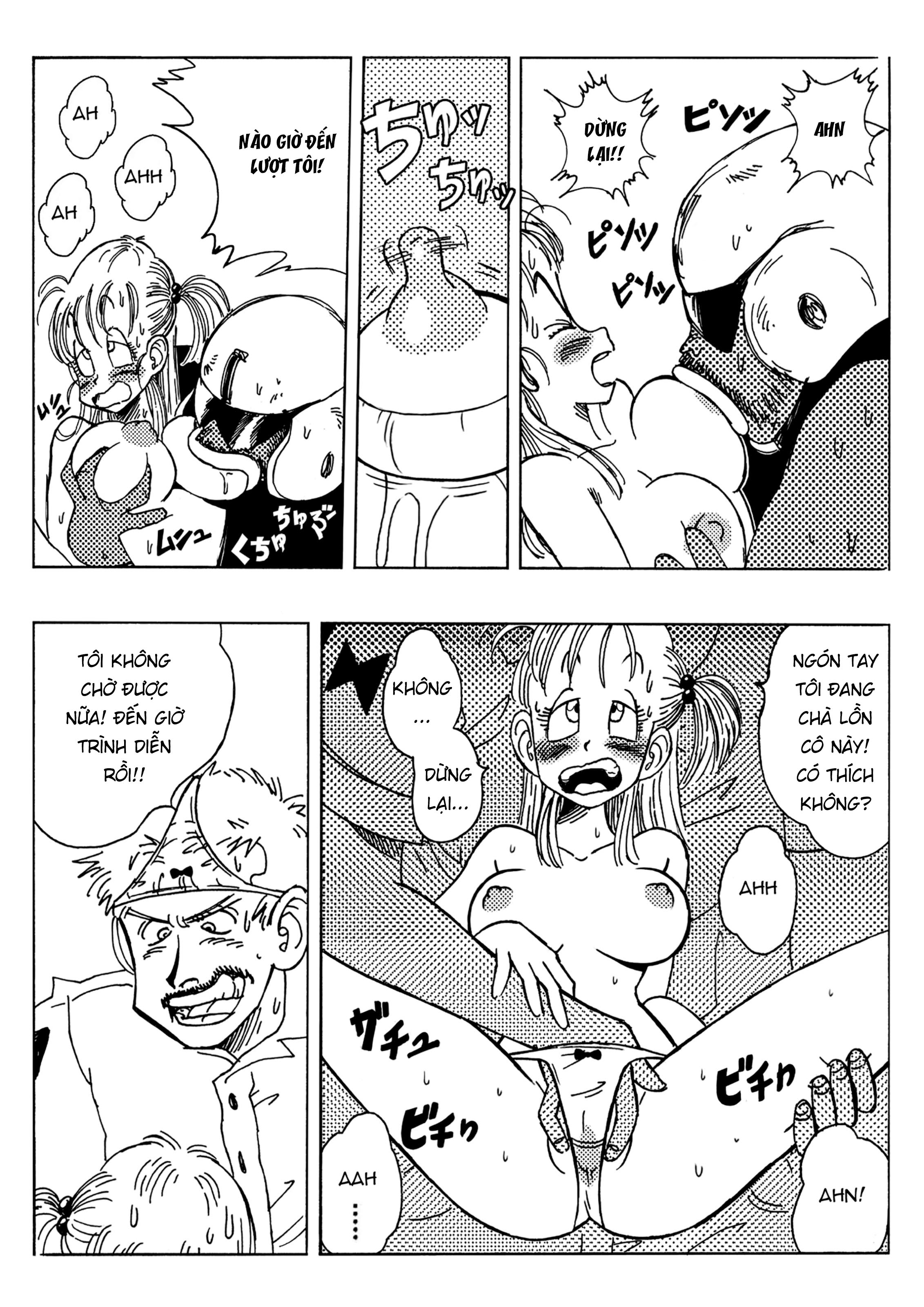 Đọc truyện hentai Bulma và những người bạn - Oneshot