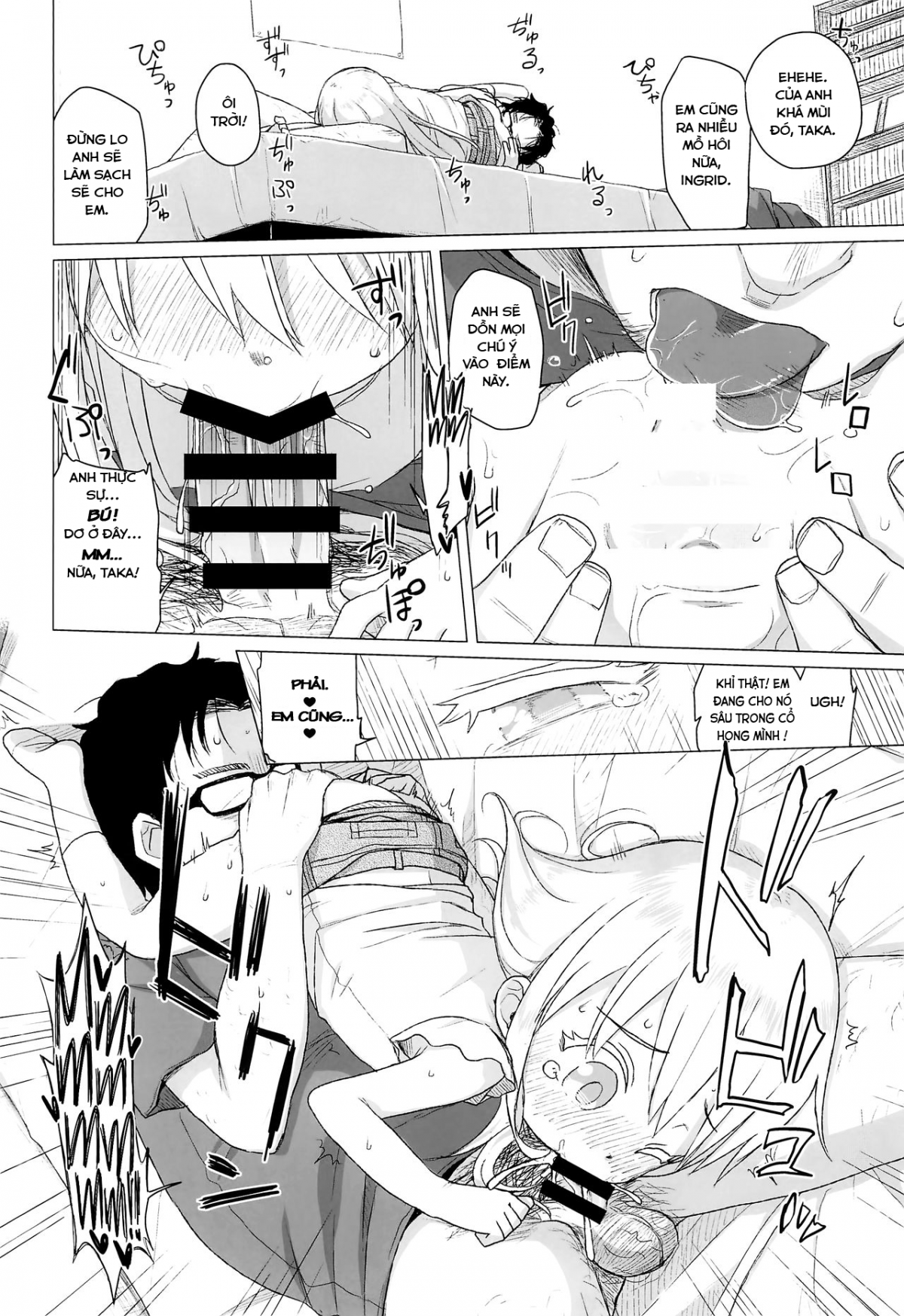 Đọc truyện hentai Người hàng xóm có mái tóc vàng và đôi mắt xanh - Oneshot