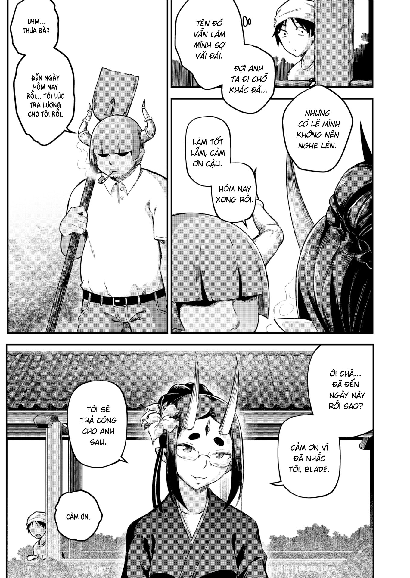 Đọc truyện hentai Lời tiên tri của HẮC NGUYỆT - Chap 5