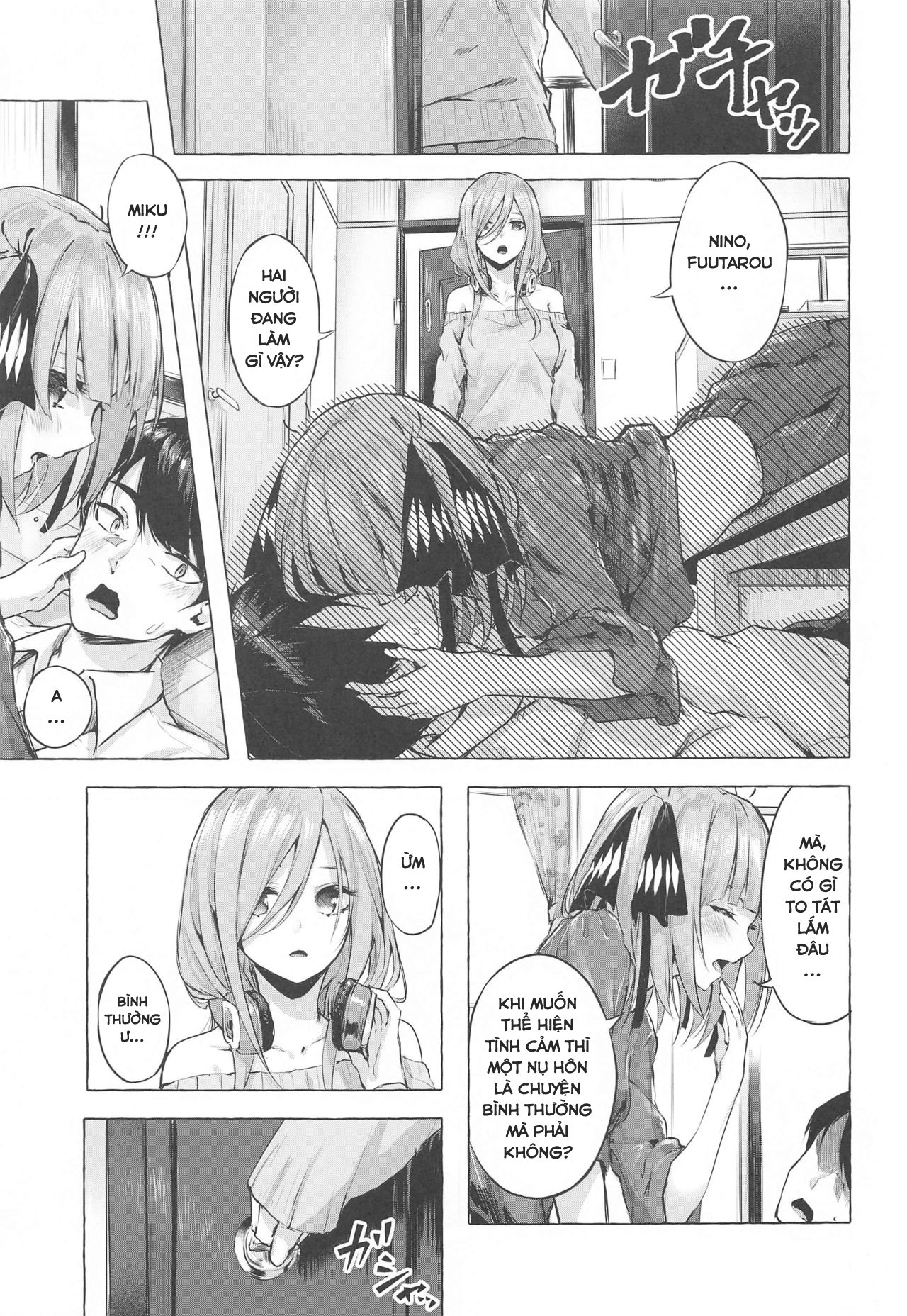 Đọc truyện hentai Hanayome no Kakuritsu (Gotoubun no Hanayome) - Oneshot