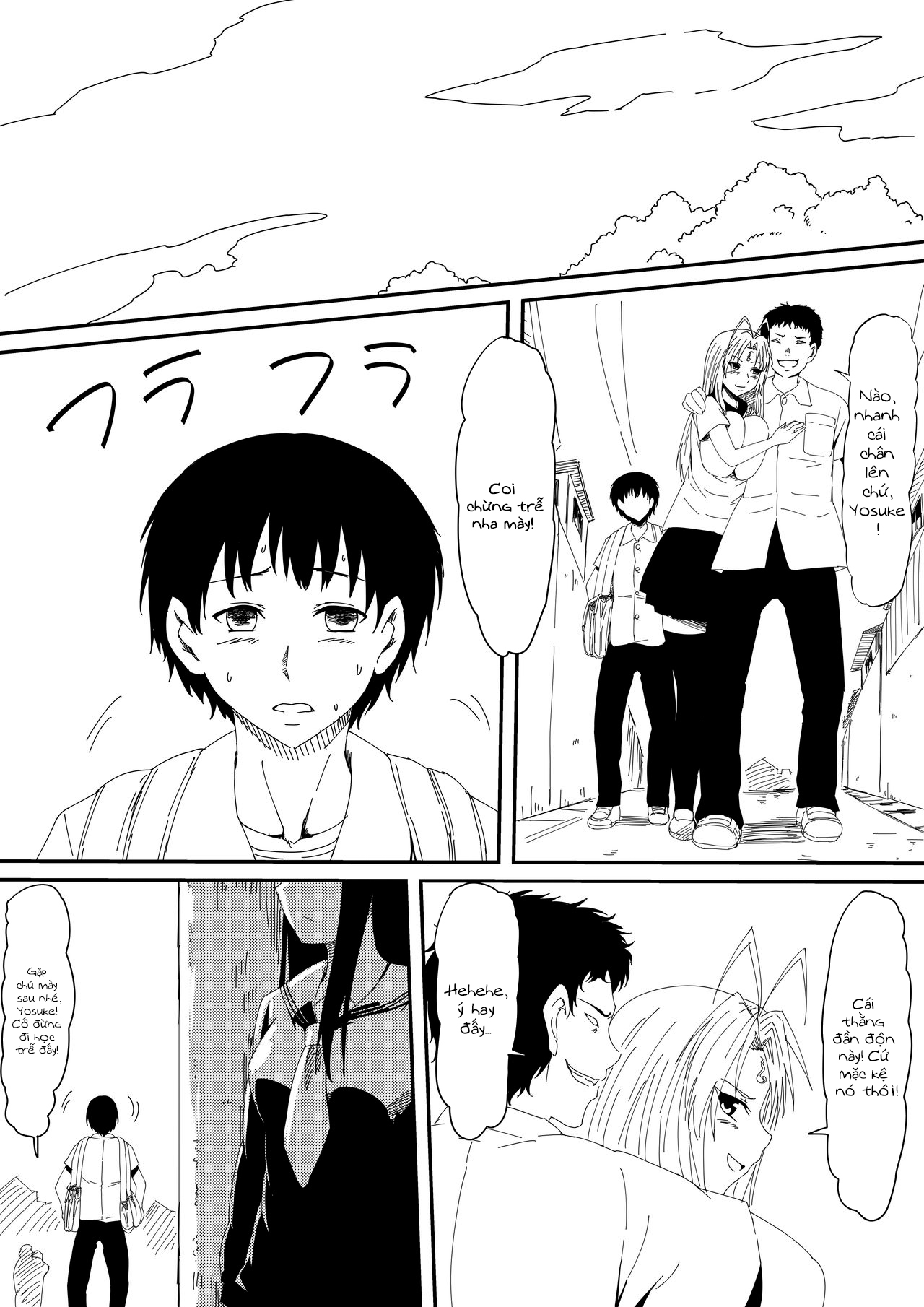 Đọc truyện hentai Thiếu niên và con cặc thần thánh mê hoặc chị em - Chap 1