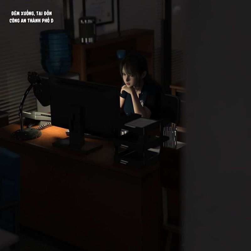 Đọc truyện hentai Đội nữ cảnh sát tất đen - Chap 1