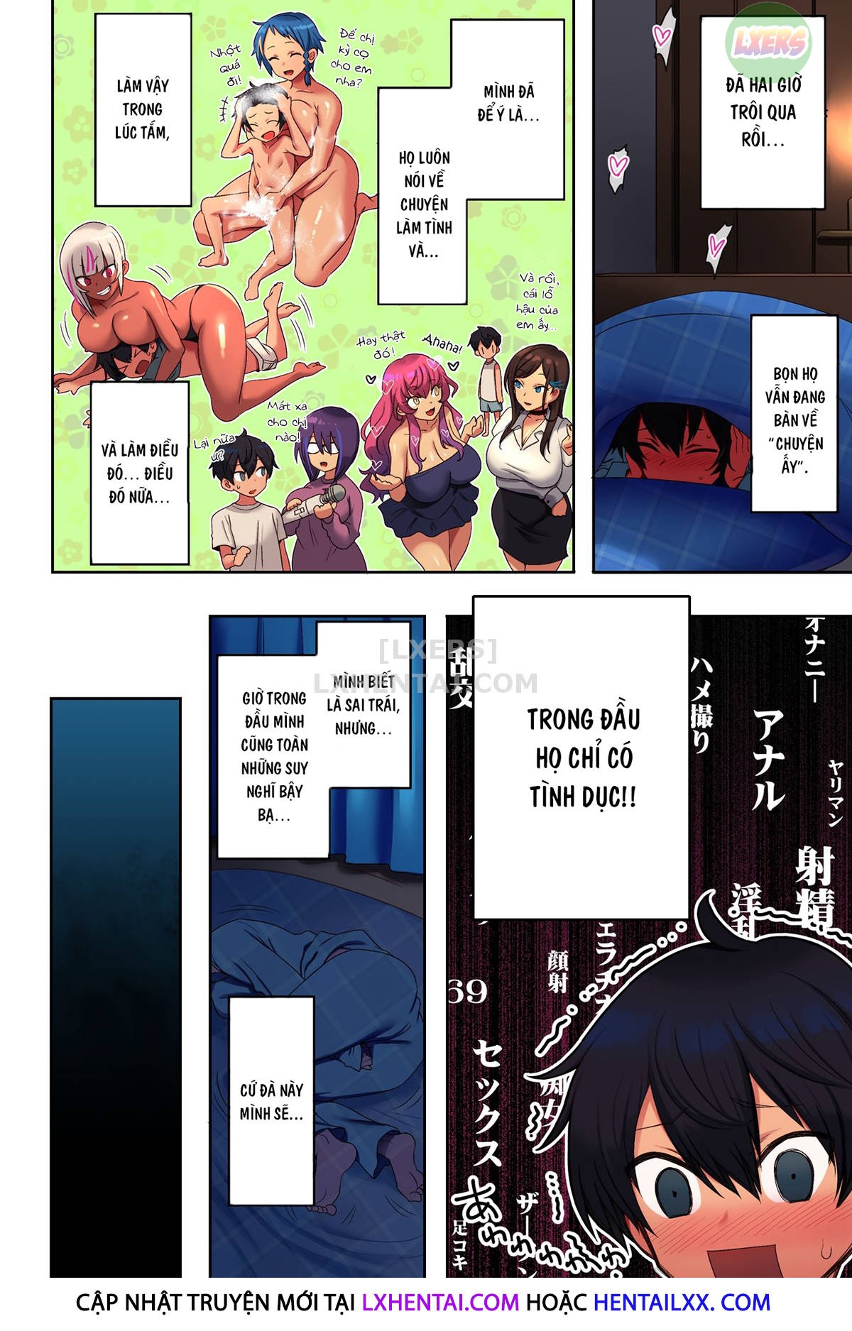 Đọc truyện hentai Ane Bitch Harem! - Oneshot