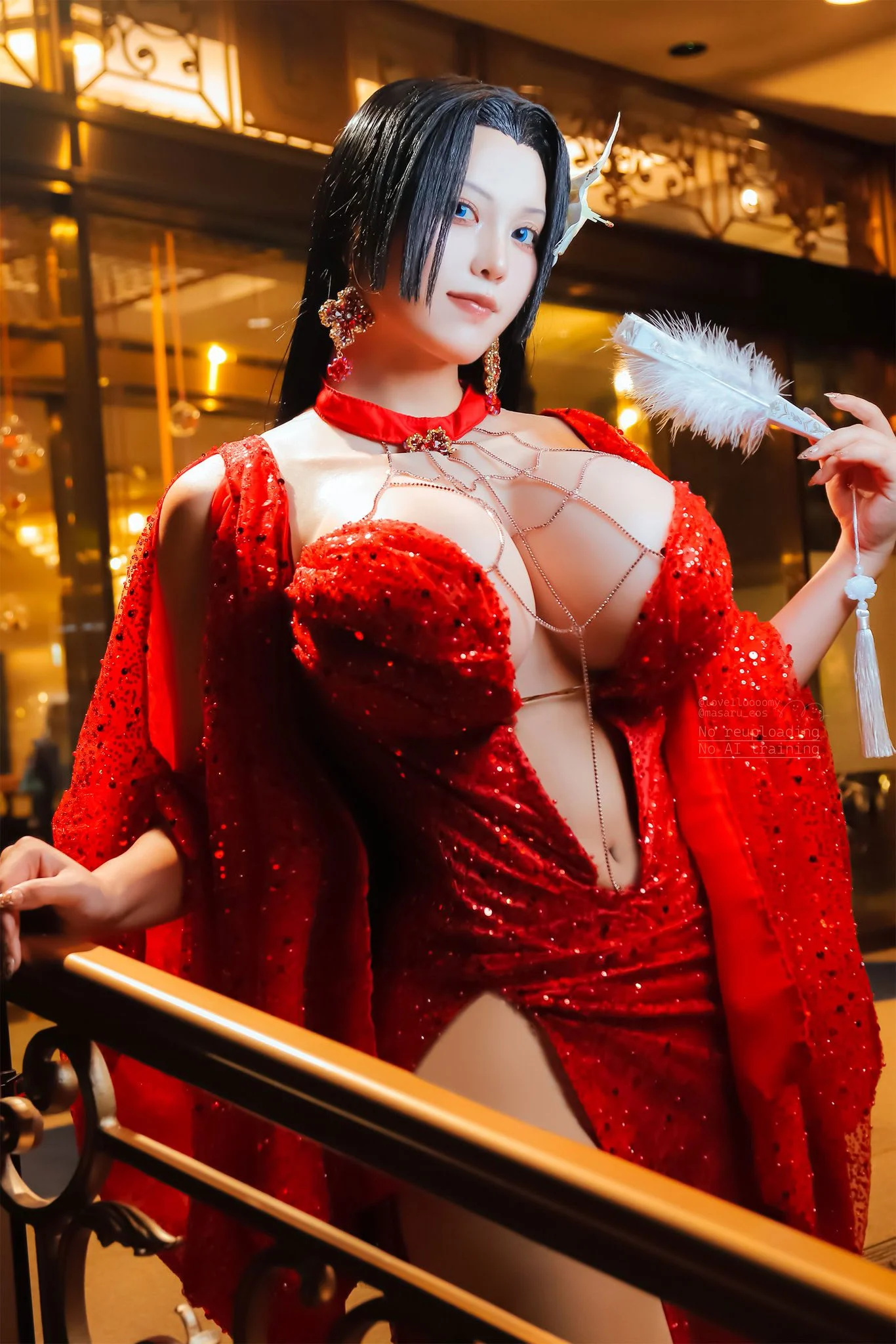 Đọc truyện hentai Tuyển tập Albums siêu phẩm Cosplay - Chap 1365 - Rumi Twins (Love1loooomy) - Boa Hancock