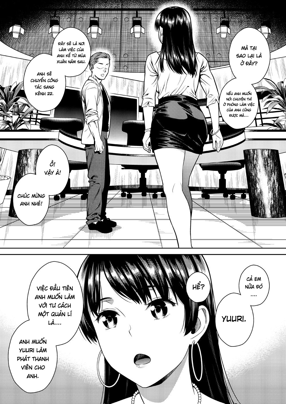 Đọc truyện hentai Nữ phát thanh viên - Oneshot Full