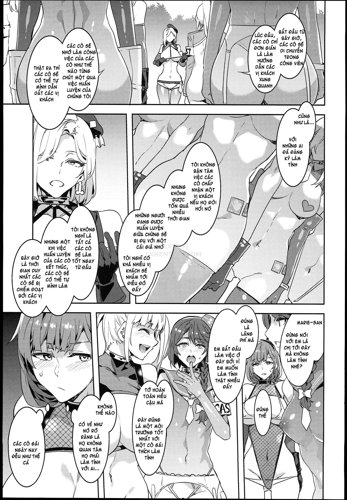 Đọc truyện hentai Oide Yo Mizuryuu Kei Land - Chap 6.5