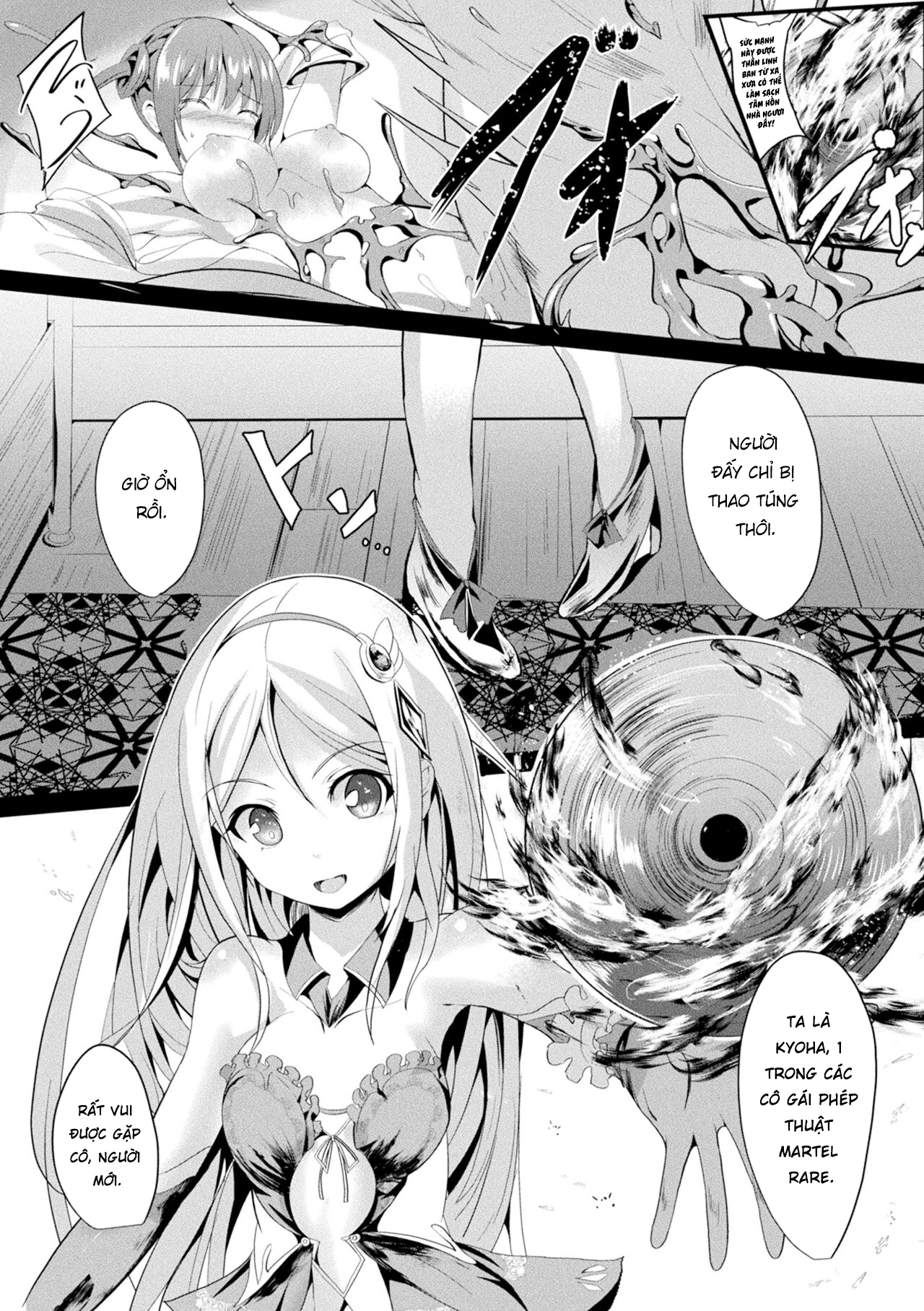 Đọc truyện hentai Thiếu nữ ma thuật - Chap 4