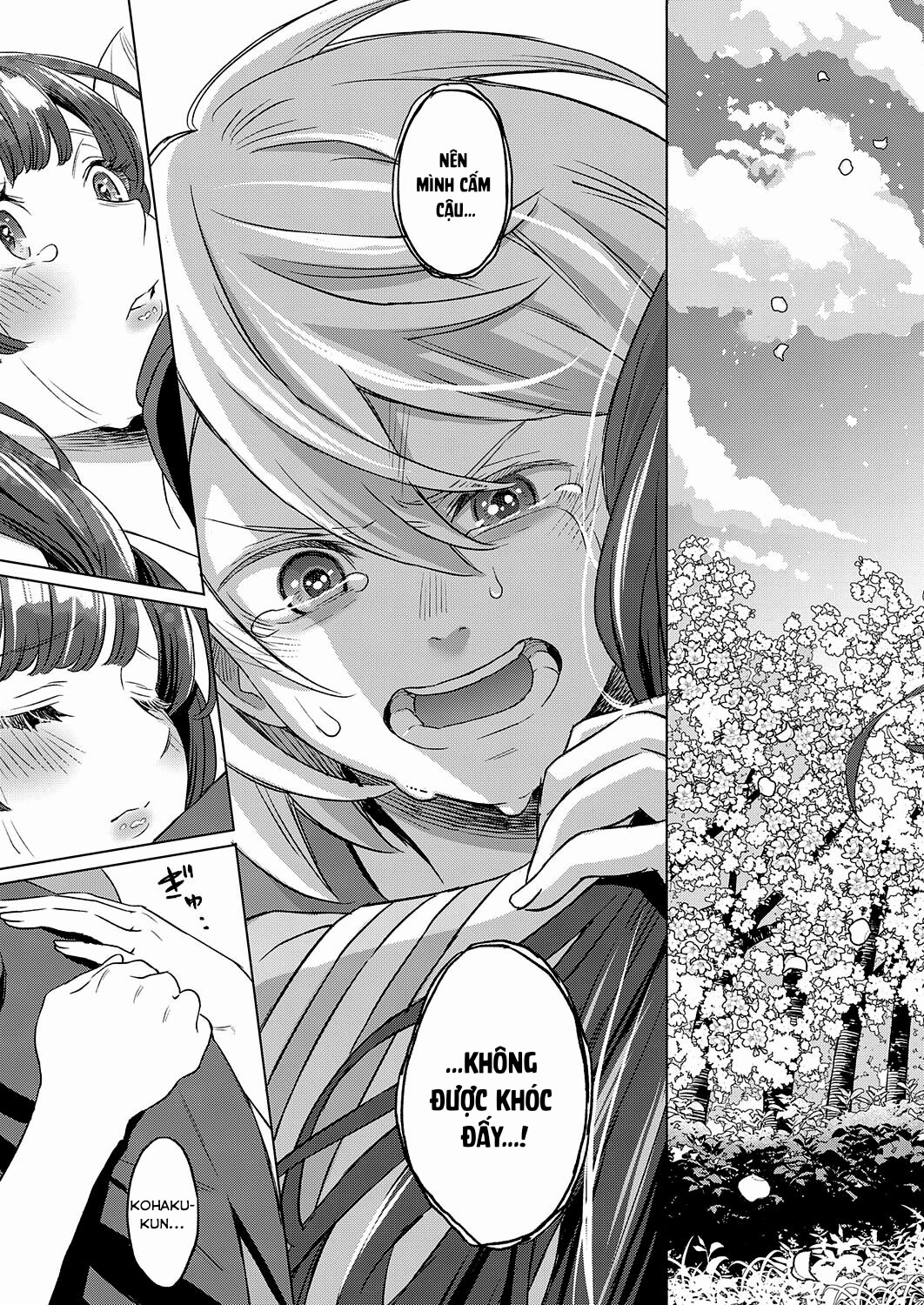 Đọc truyện hentai Amber Town, The Season With Cherry Blossoms - Oneshot