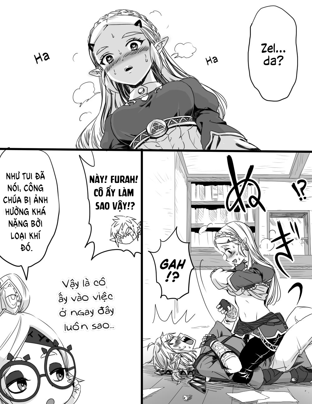 Đọc truyện hentai Vụ án Hồ Tình Yêu (The Legend of Zelda) - Chap I