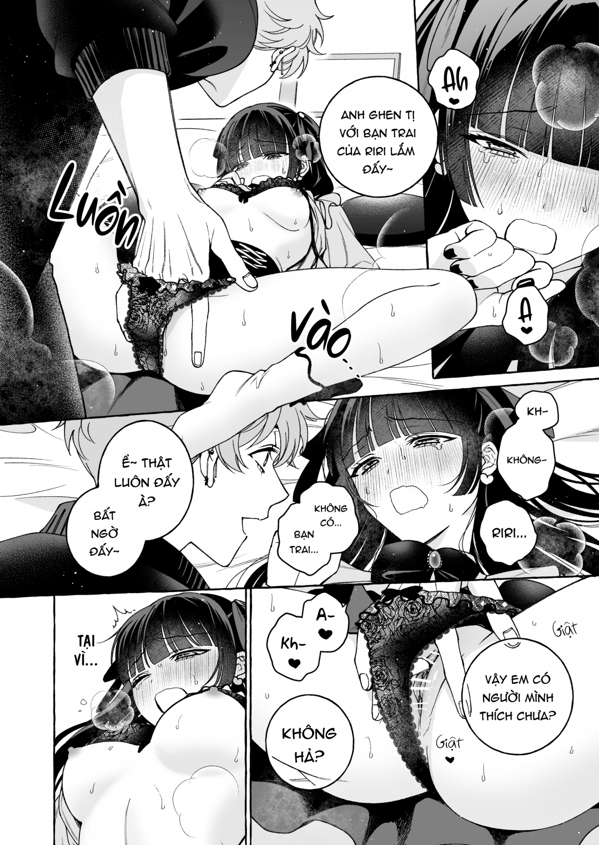 Đọc truyện hentai Cuối cùng cũng tới lượt tôi được âu yếm bởi oshi của mình - Oneshot