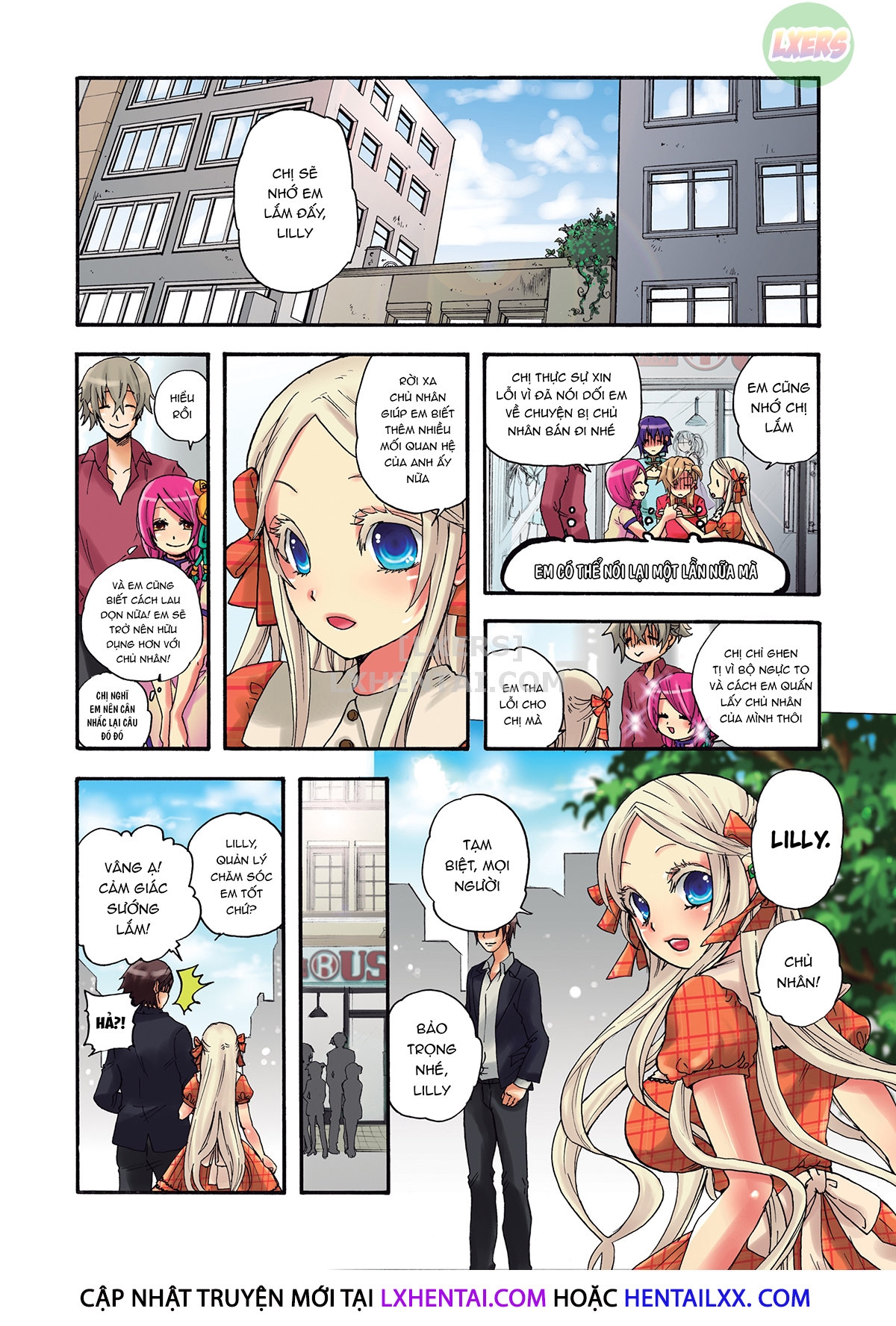 Đọc truyện hentai Robot thú cưng Lilly - Chap 4