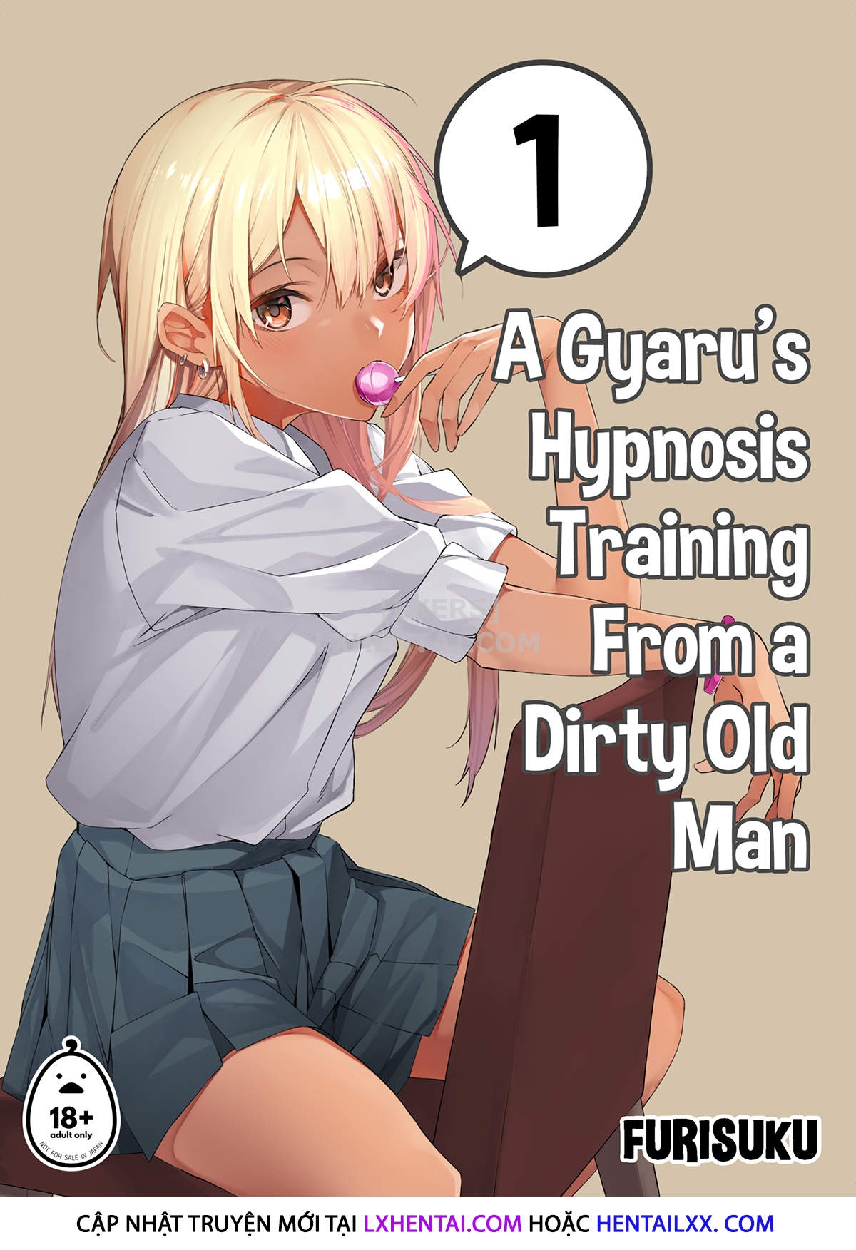 Đọc truyện hentai A Gyaru's Hypnosis Training From a Dirty Old Man - Oneshot