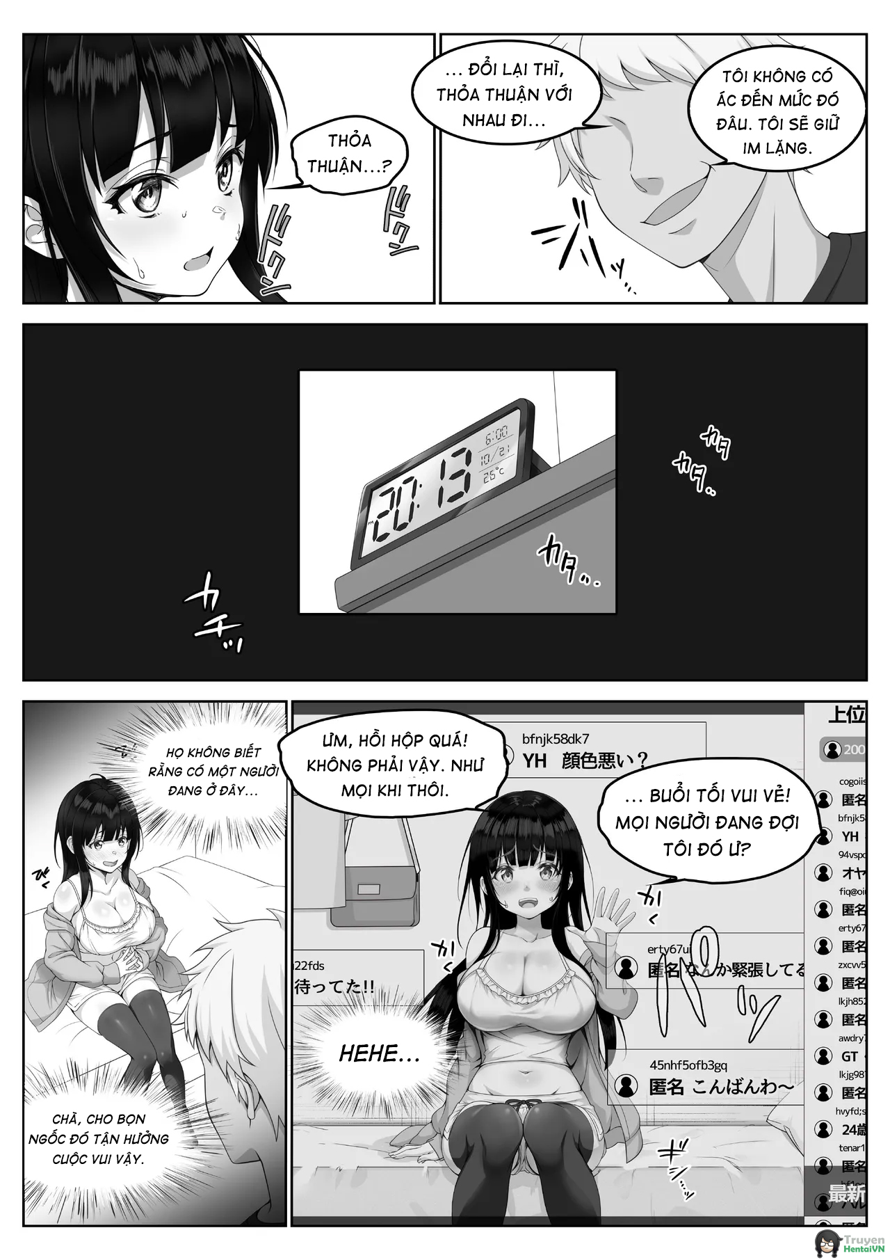 Đọc truyện hentai Streamer ‐ Neat and clean, she cha't atand the pleasure - Oneshot