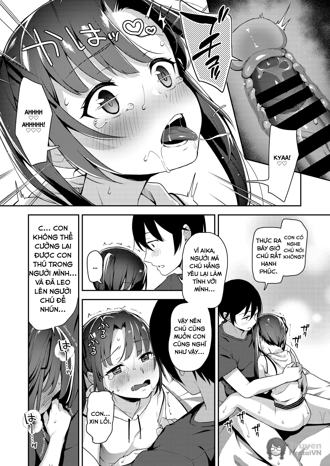 Đọc truyện hentai Aiko và tình yêu của người chú - chap 4