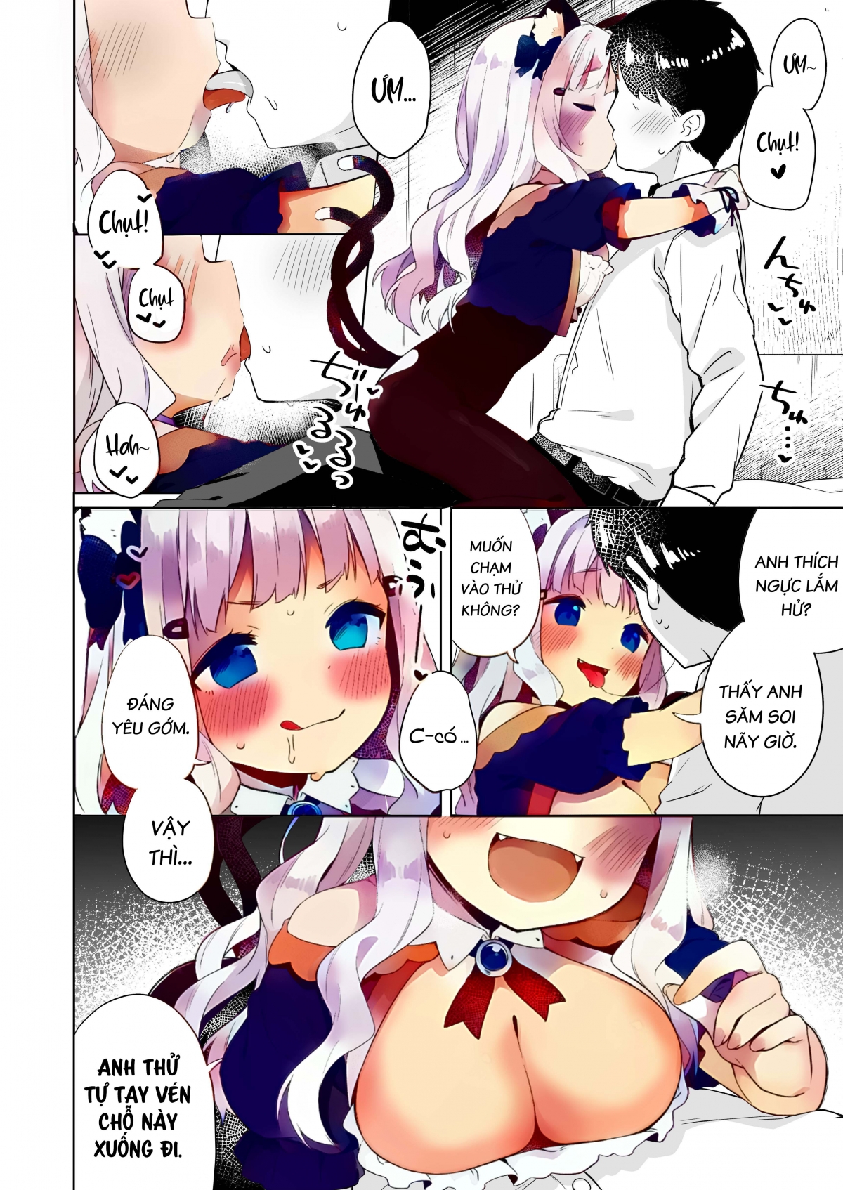 Đọc truyện hentai Hirotta Madousho de Chinmai Nekomimi-chan to Ecchi Dekiru Hon - Oneshot nứng