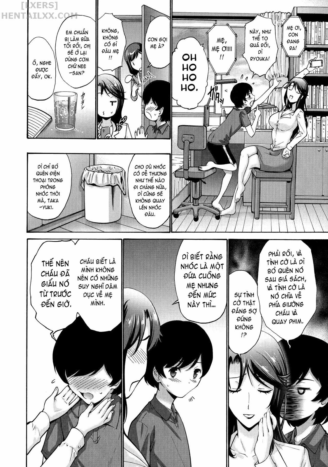 Đọc truyện hentai His Mother is My Love Hole - Chap 6