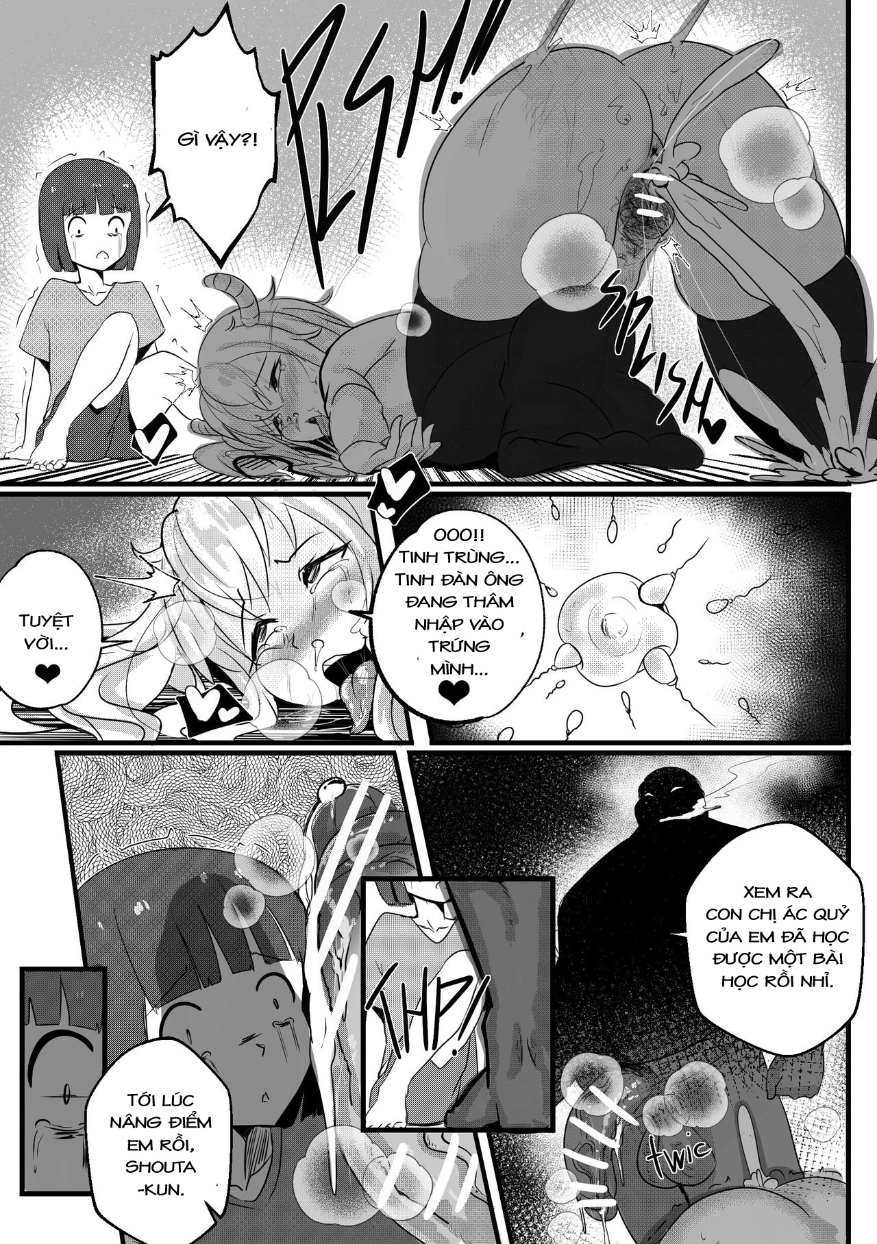 Đọc truyện hentai Chị gái vì tôi mà bú cặc thầy giáo! - Oneshot