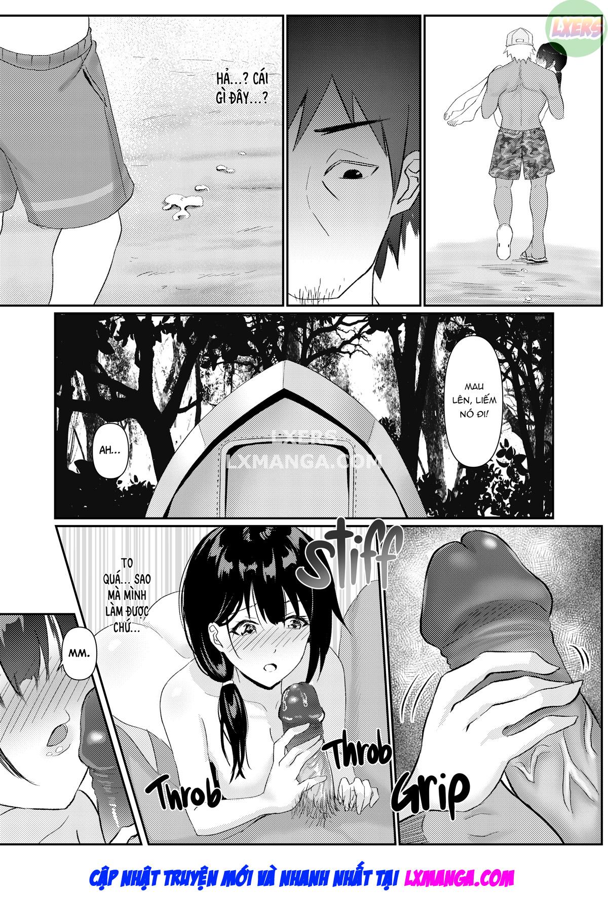 Đọc truyện hentai Hitozuma NTR Kazoku Ryokou - Oneshot