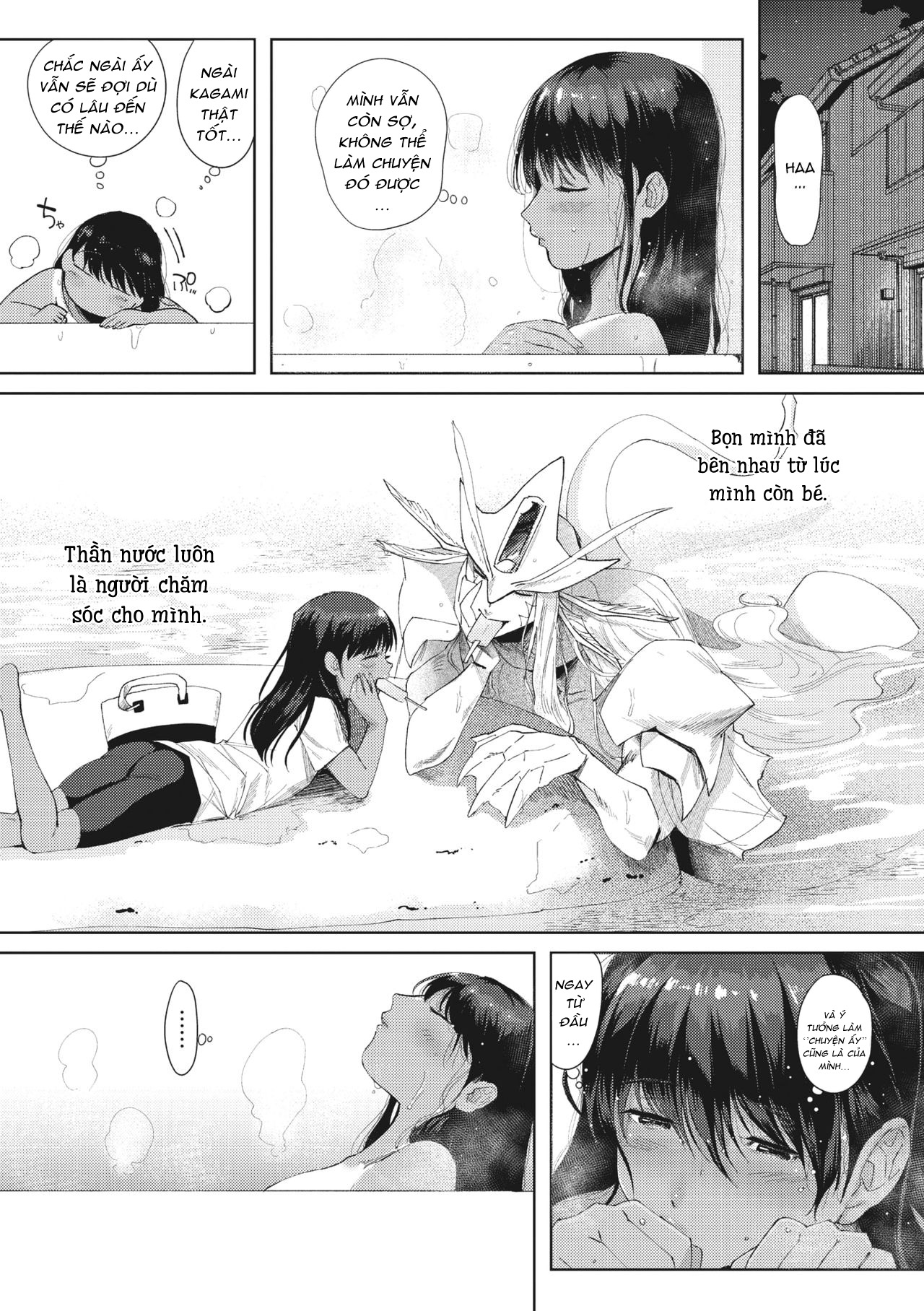 Đọc truyện hentai Mối Tình Đẫm Nước - Oneshot