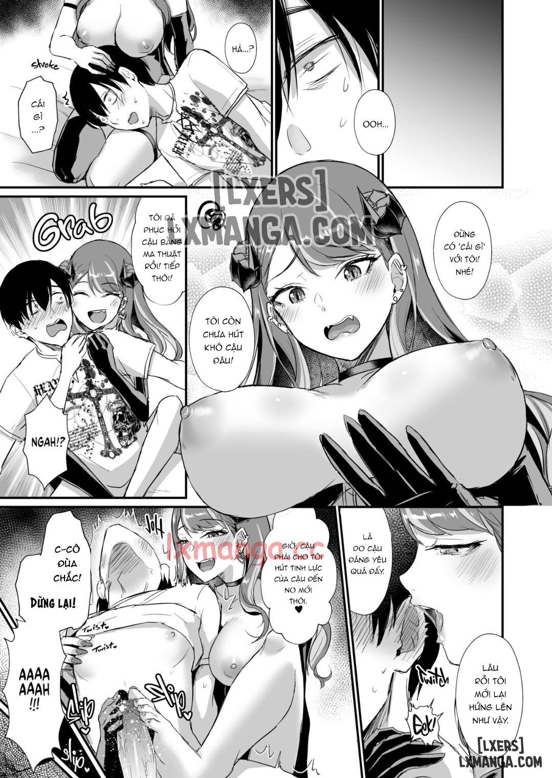 Đọc truyện hentai Gal Succubus Nanka ni Seijunha no Ore ga Makeru Wake Nai! - Oneshot