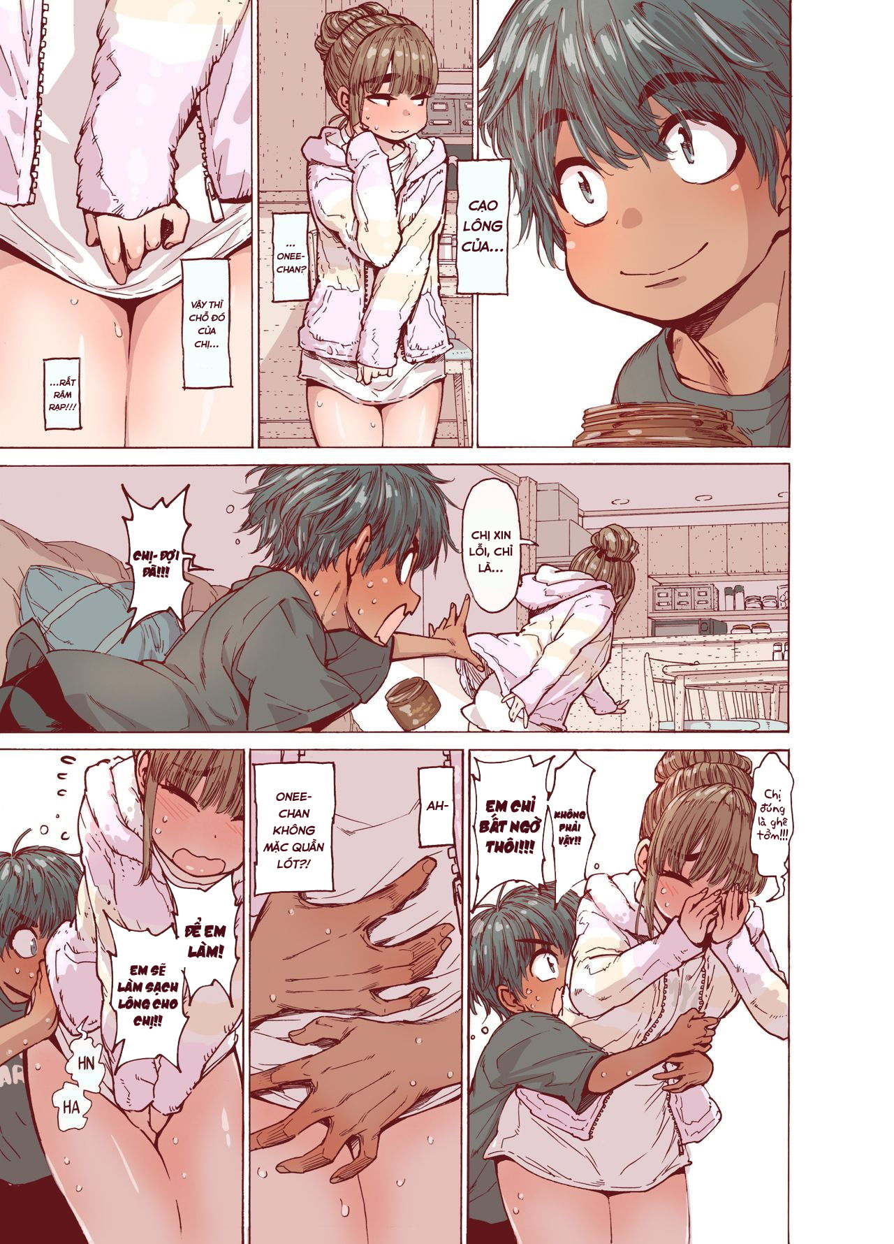 Đọc truyện hentai Tuân mệnh chị!! - Oneshot