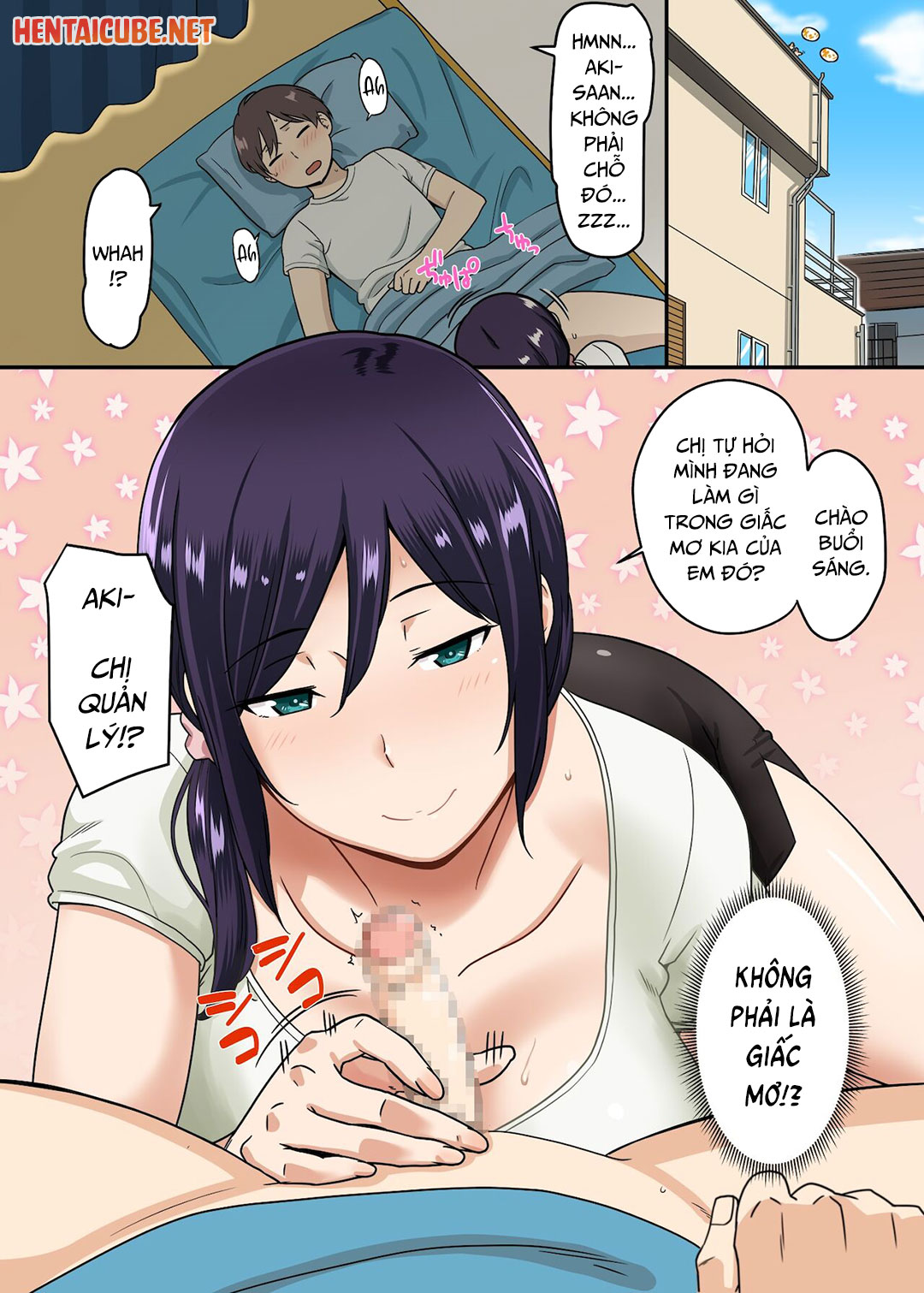 Đọc truyện hentai Quản lý tòa nhà kiêm quản lý việc xuất tinh của tôi luôn - Oneshot