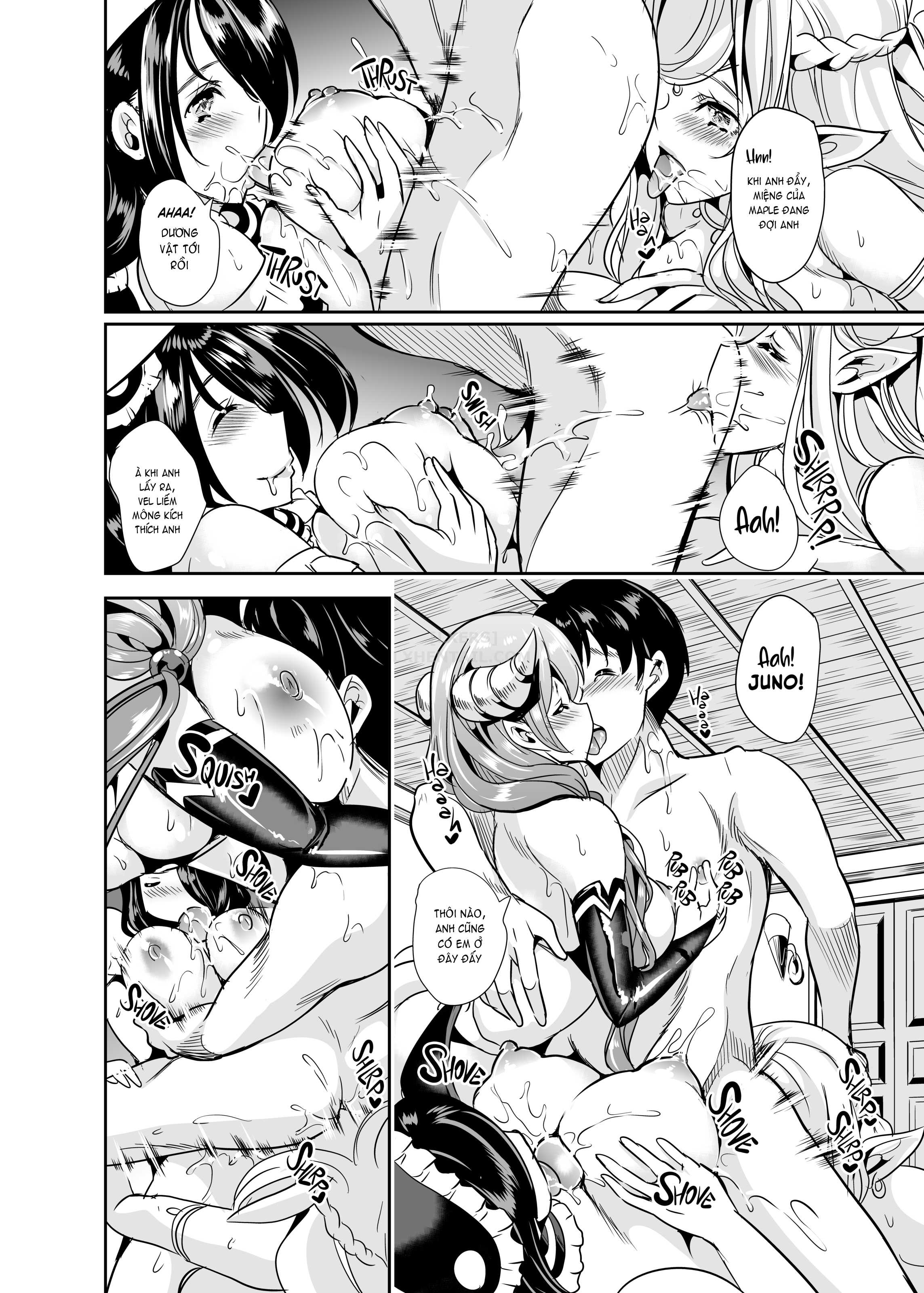 Đọc truyện hentai My Harem in Another World Collection - Chap 1