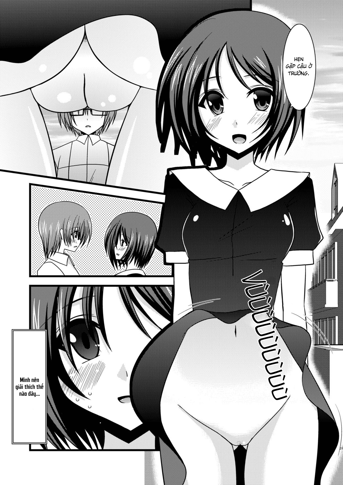 Đọc truyện hentai Cô gái thích khoả thân - Chap 2
