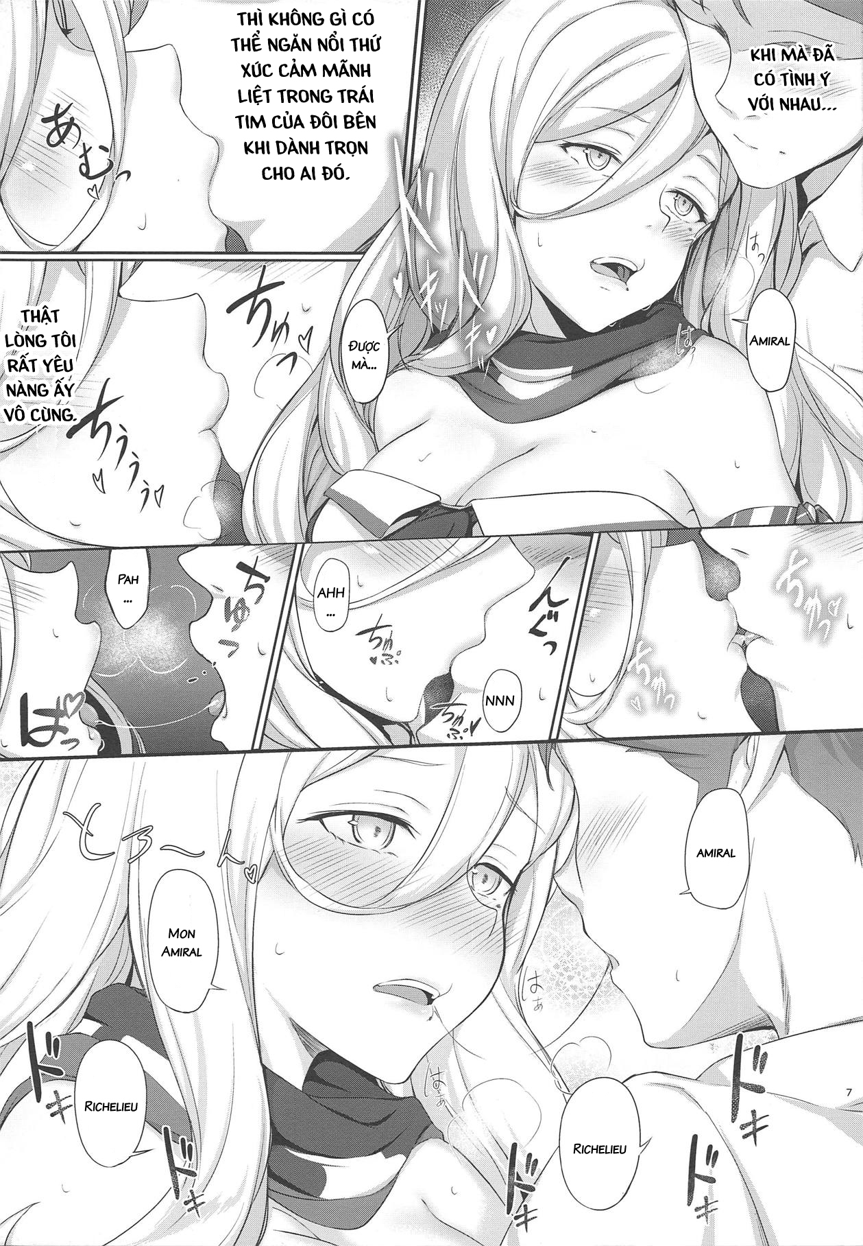 Đọc truyện hentai RICHELIEU MON AMOUR - 1shot