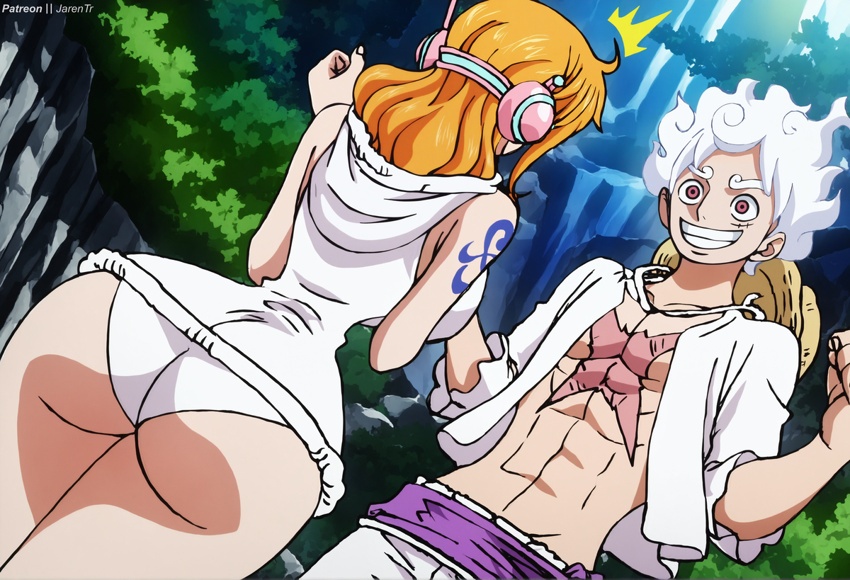 Đọc truyện hentai Tuyển tập Albums Art hentai - Chap 675 - Nami egghead & Gear 5 Luffy