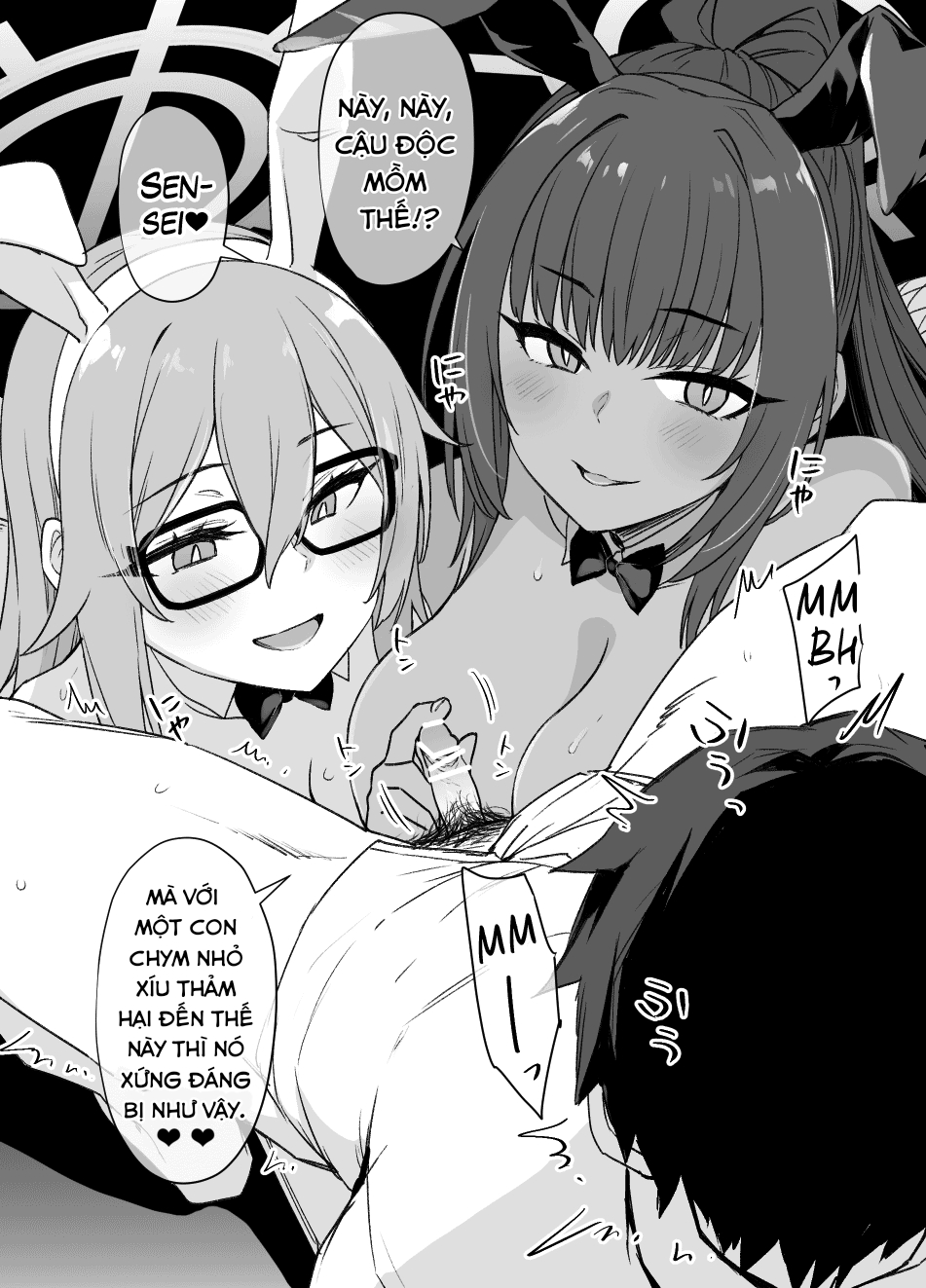 Đọc truyện hentai Blue Archive:Brainwashing Bunny Slave - Oneshot