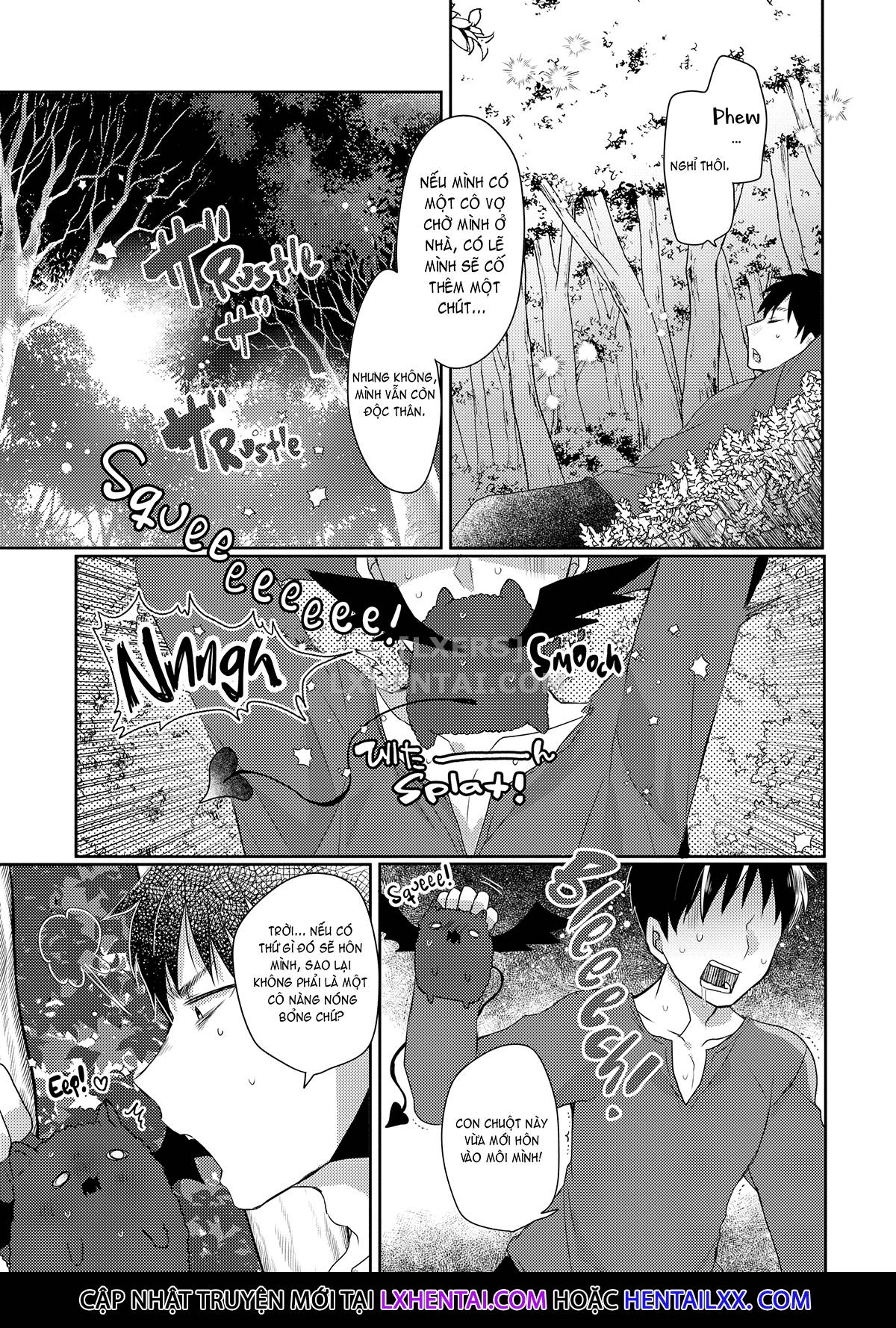 Đọc truyện hentai Monster Girls With a Need for Seed - Chap 8 - My First Succubus