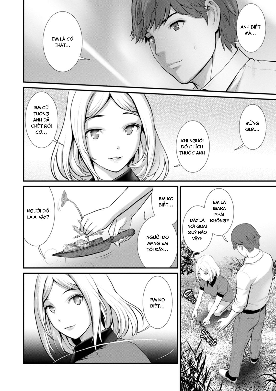 Đọc truyện hentai Tuần trăng mật dưới 30m đất - Chap 3