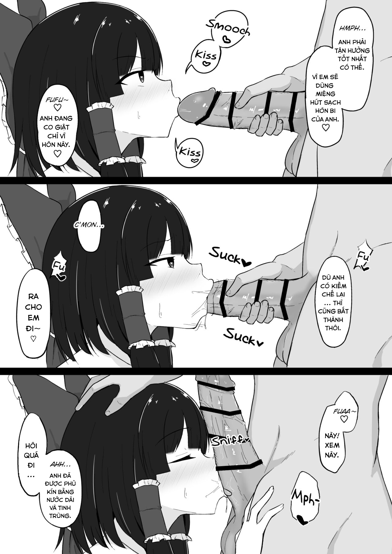 Đọc truyện hentai Touhou Hypnosis Record (Touhou Project) - Oneshot