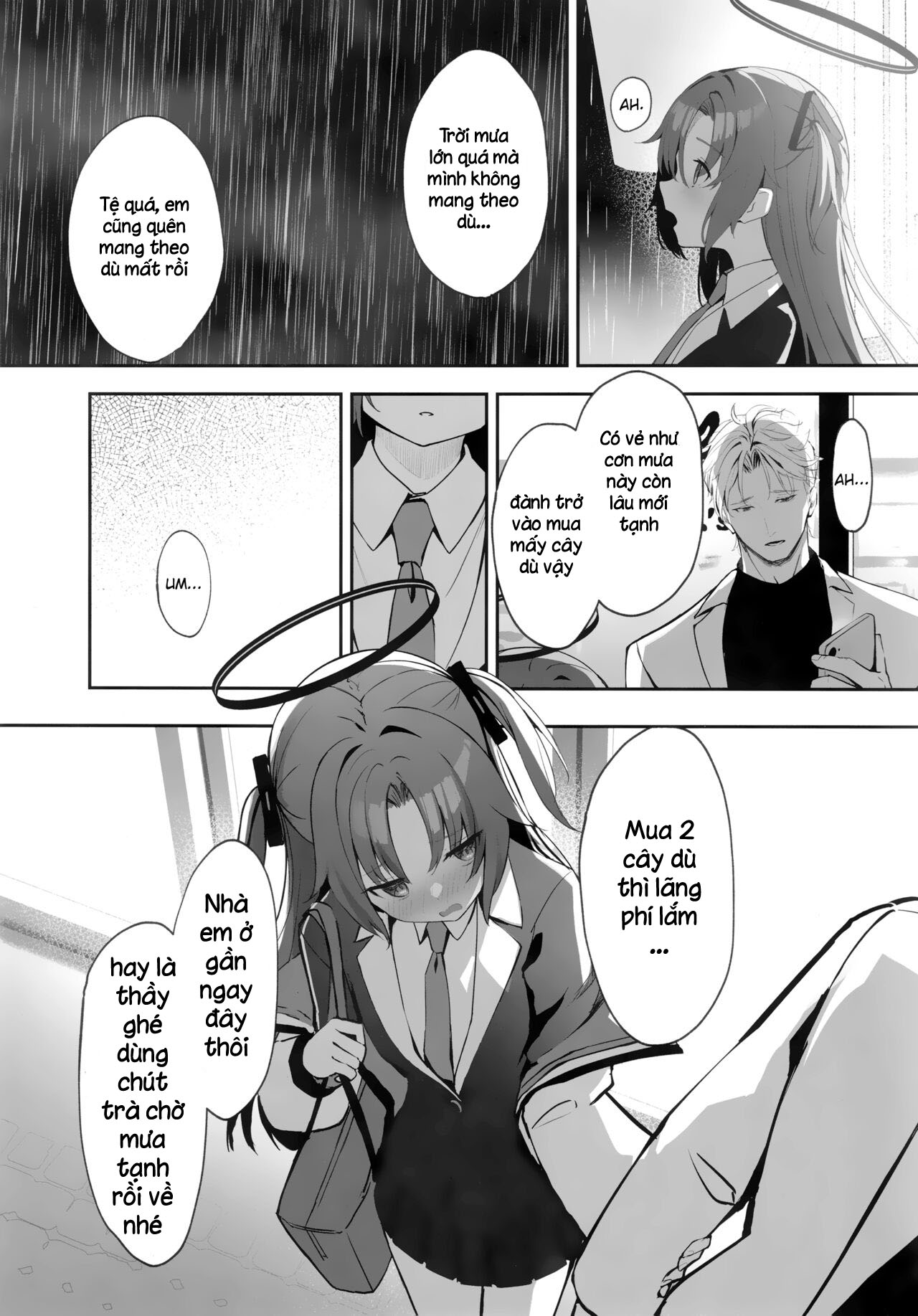 Đọc truyện hentai Cơn mưa và sự vội vàng - Oneshot