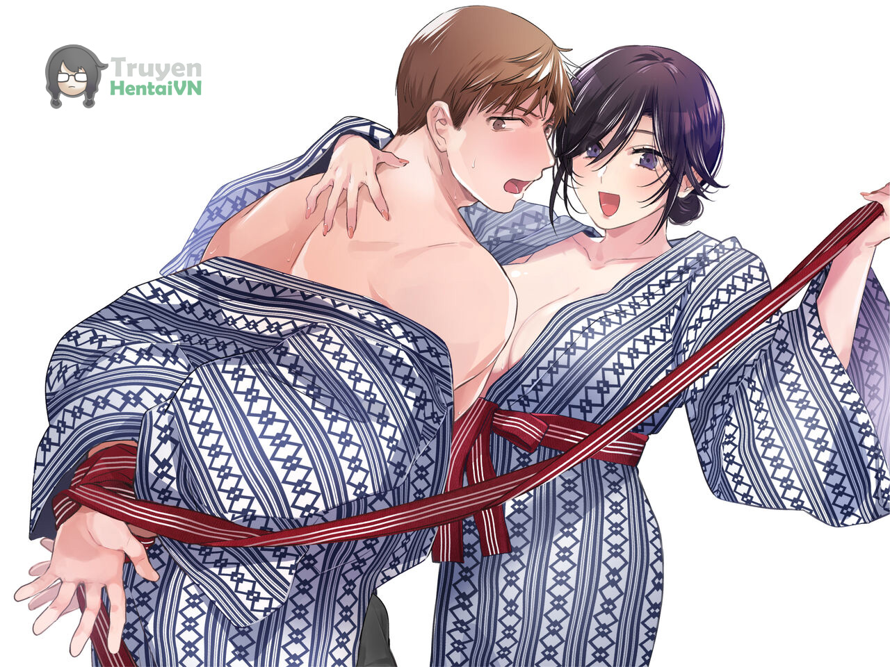 Đọc truyện hentai Suki Araba Kareshi no Seiheki o Yugametai! ~Gaman Genkai!! Icha Love Onsen Ryokou~ - Oneshot