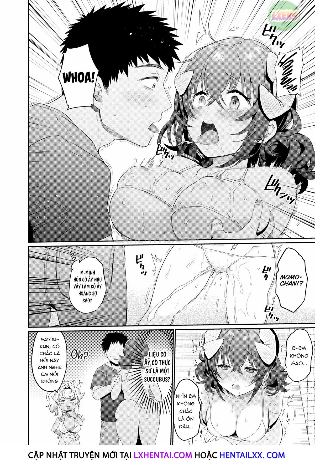 Đọc truyện hentai Những nàng Succubus thánh thiện - Oneshot