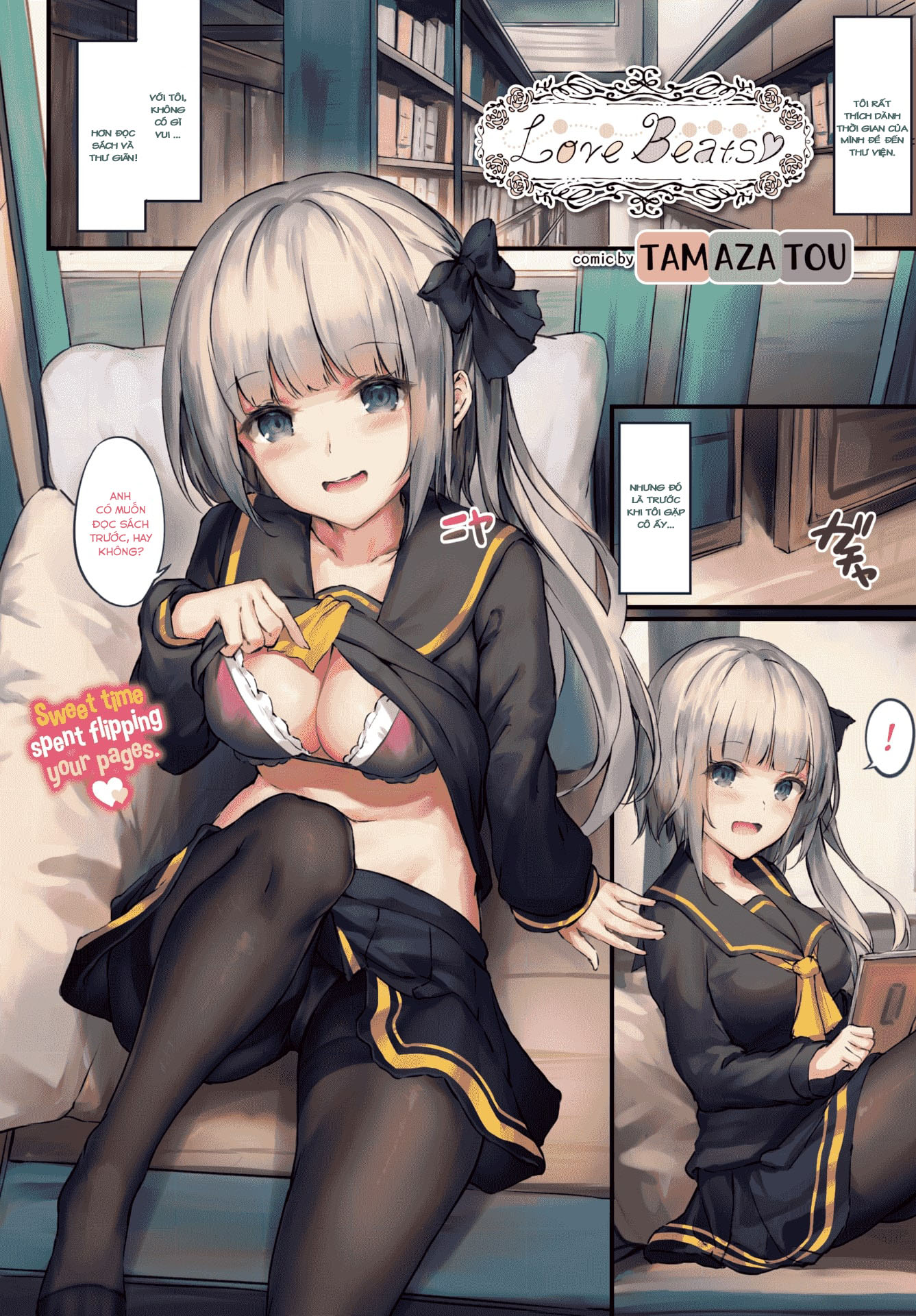 Đọc truyện hentai Nhịp đập tình yêu! - Oneshot Không che