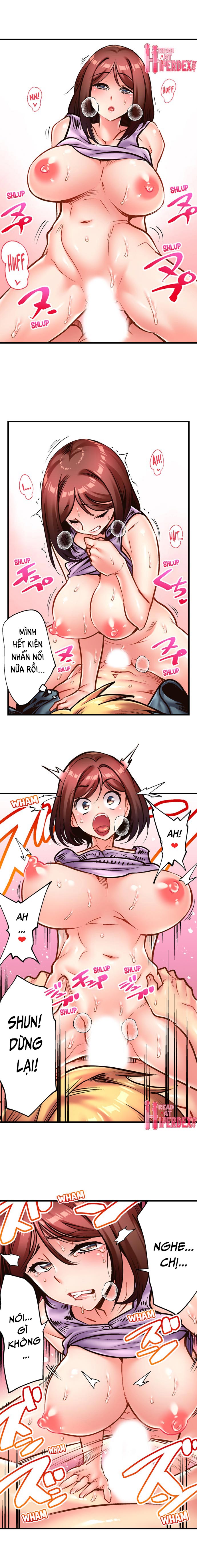 Đọc truyện hentai Fucking My Husband's Younger Brother - Chap 17