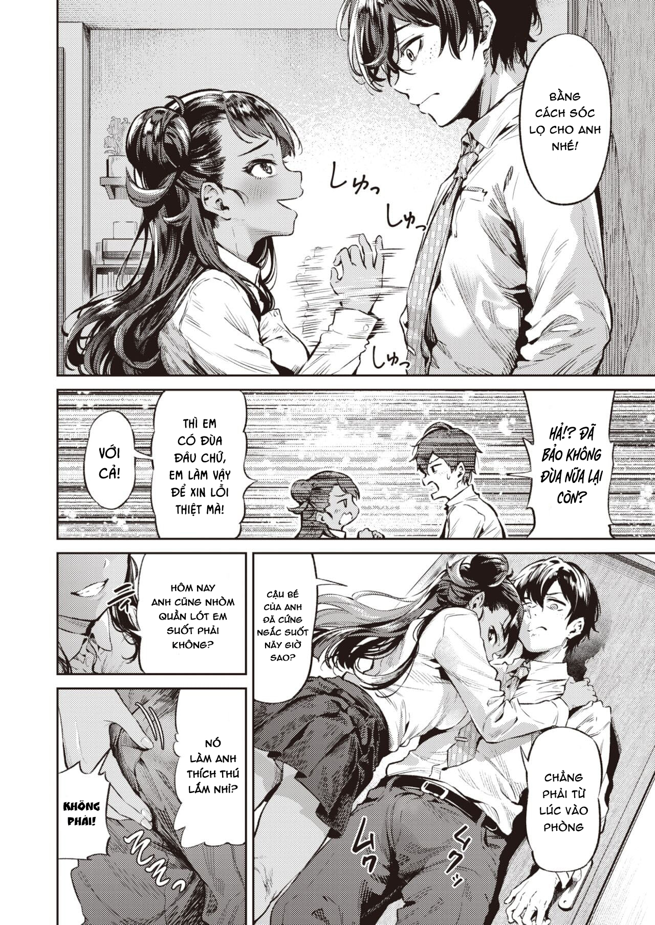 Đọc truyện hentai Cheeky, cute sister - Oneshot