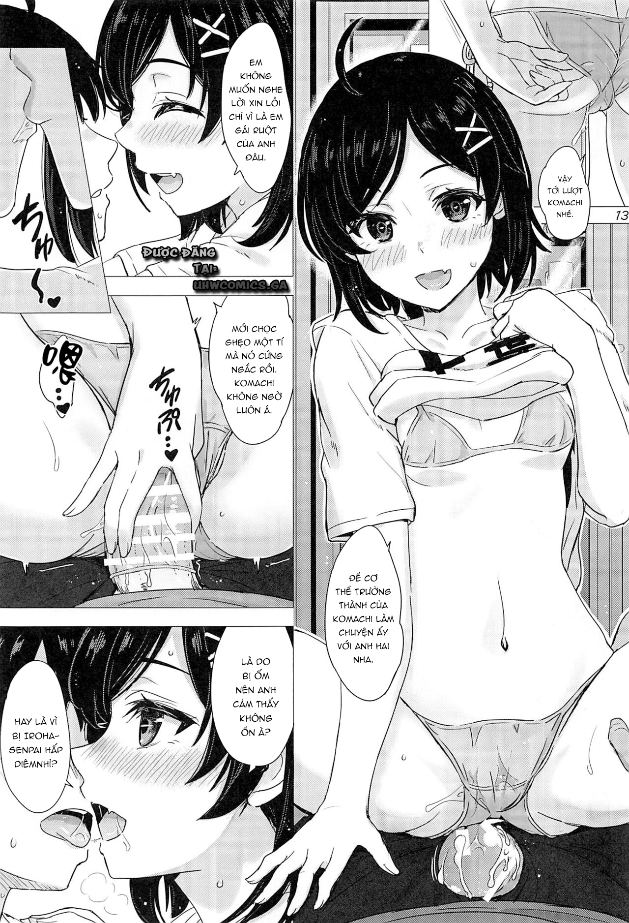 Đọc truyện hentai Em gái đang yêu và hậu bối gạ chịch của tôi - Oneshot