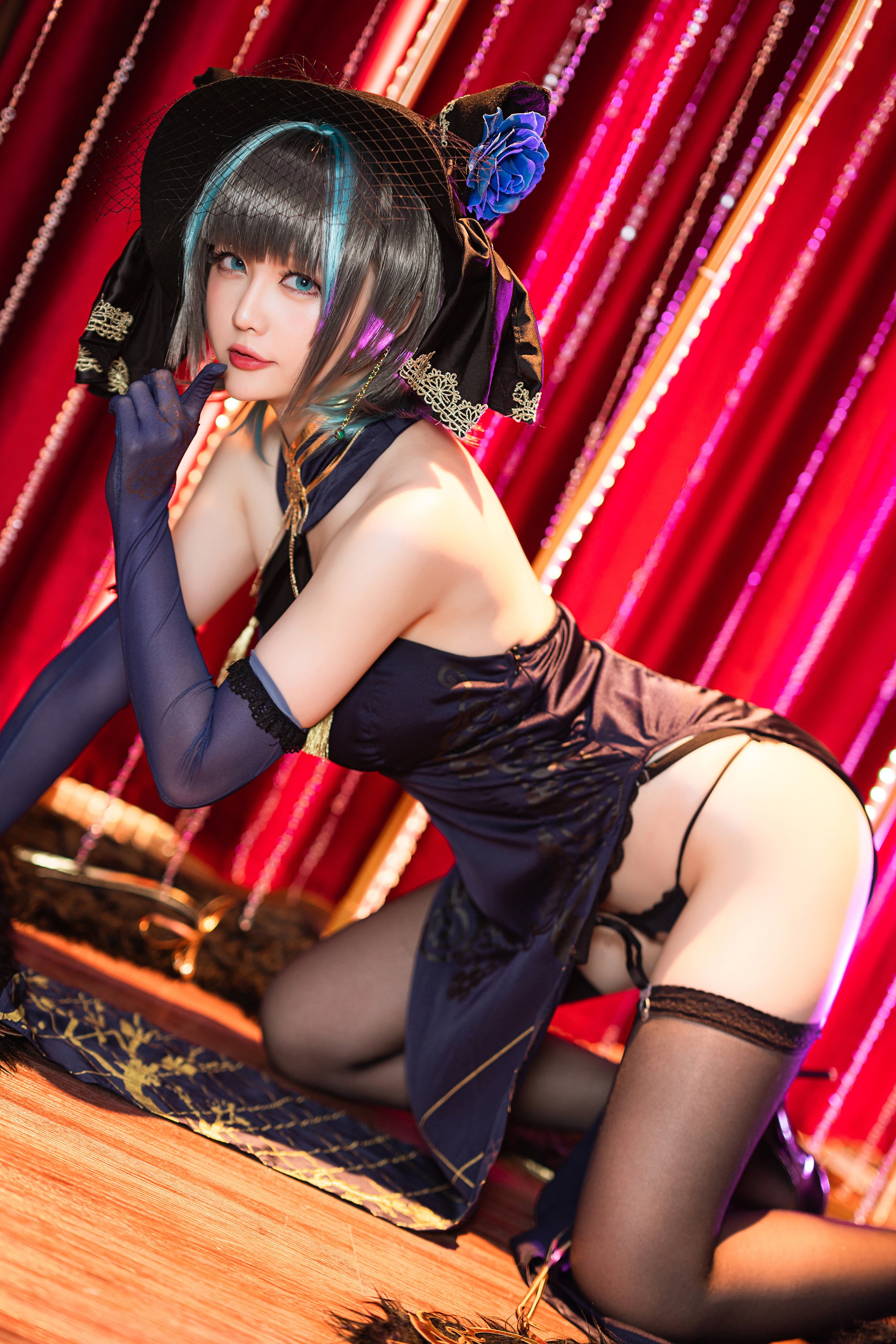 Đọc truyện hentai Tuyển tập Albums siêu phẩm Cosplay - Chap 663 - Star Chichi - Cheshire Cheongsam