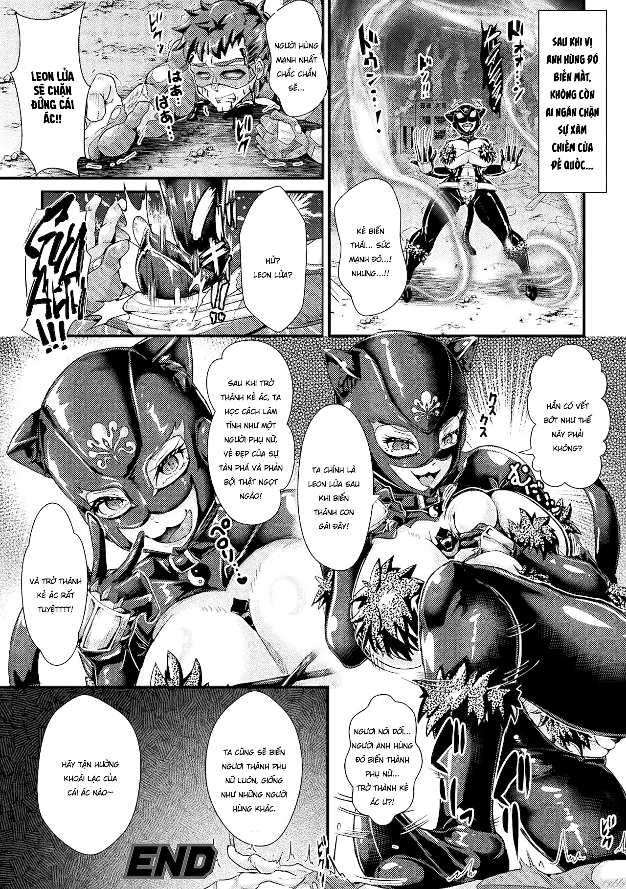Đọc truyện hentai Bẻ gãy ý chí của nữ anh hùng - Oneshot