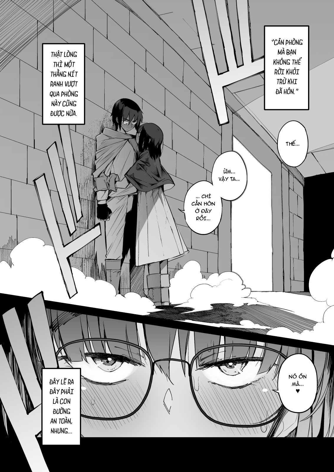 Đọc truyện hentai Sakusei Dungeon Kouryaku ni Mukanai Jimiko no S-kyuu Dosukebe - Oneshot