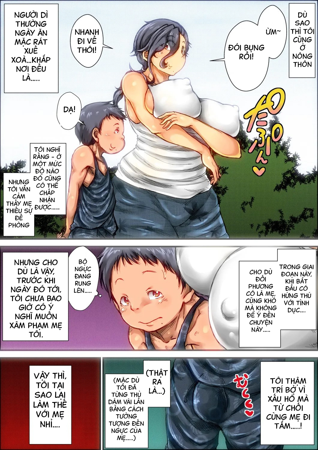 Đọc truyện hentai Boku ga Deisui Joutai no Hahaoya o Okashita Toki no Hanashi - Oneshot