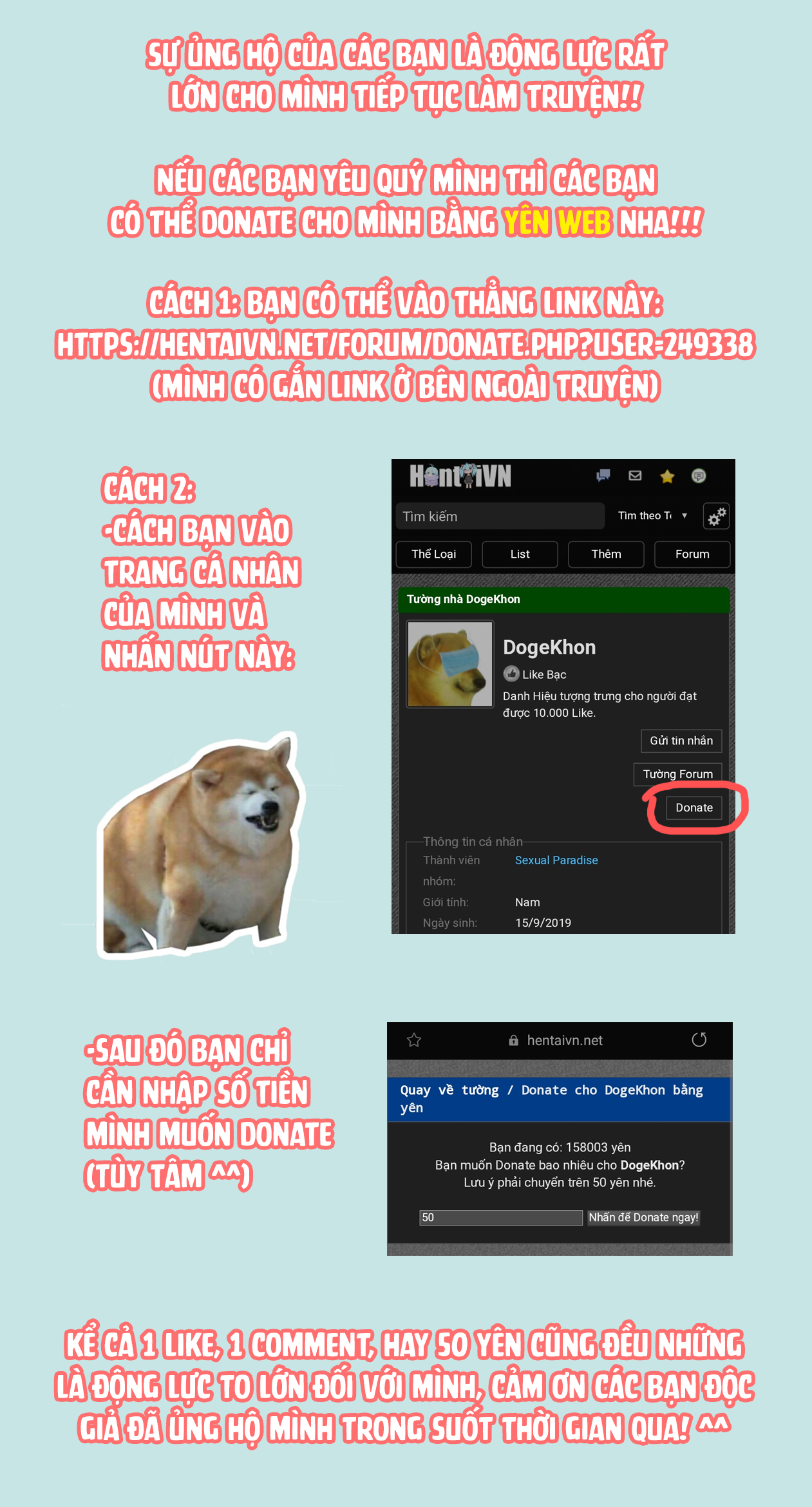 Đọc truyện hentai DorAVmon - Oneshot