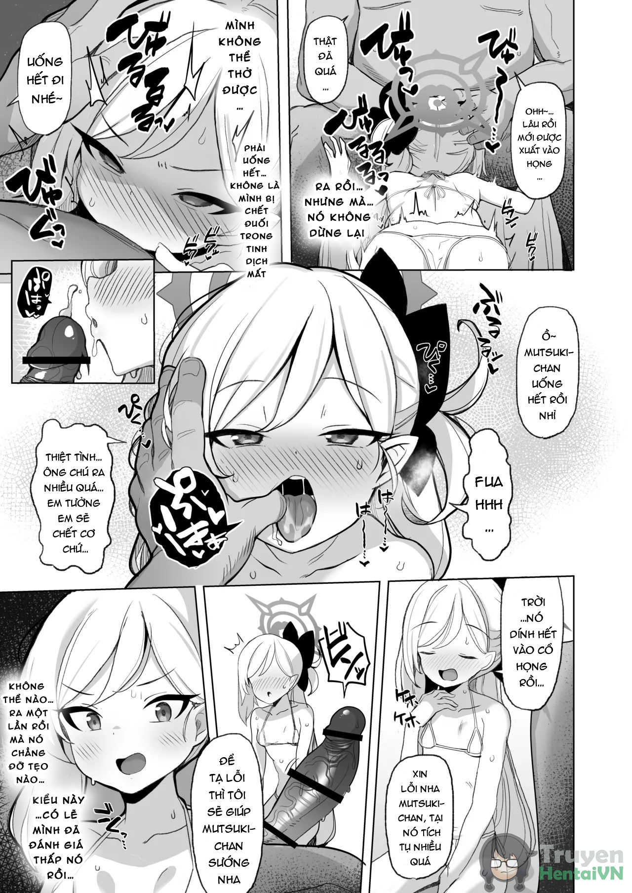 Đọc truyện hentai Netorase Archive (Blue Archive) - Oneshot