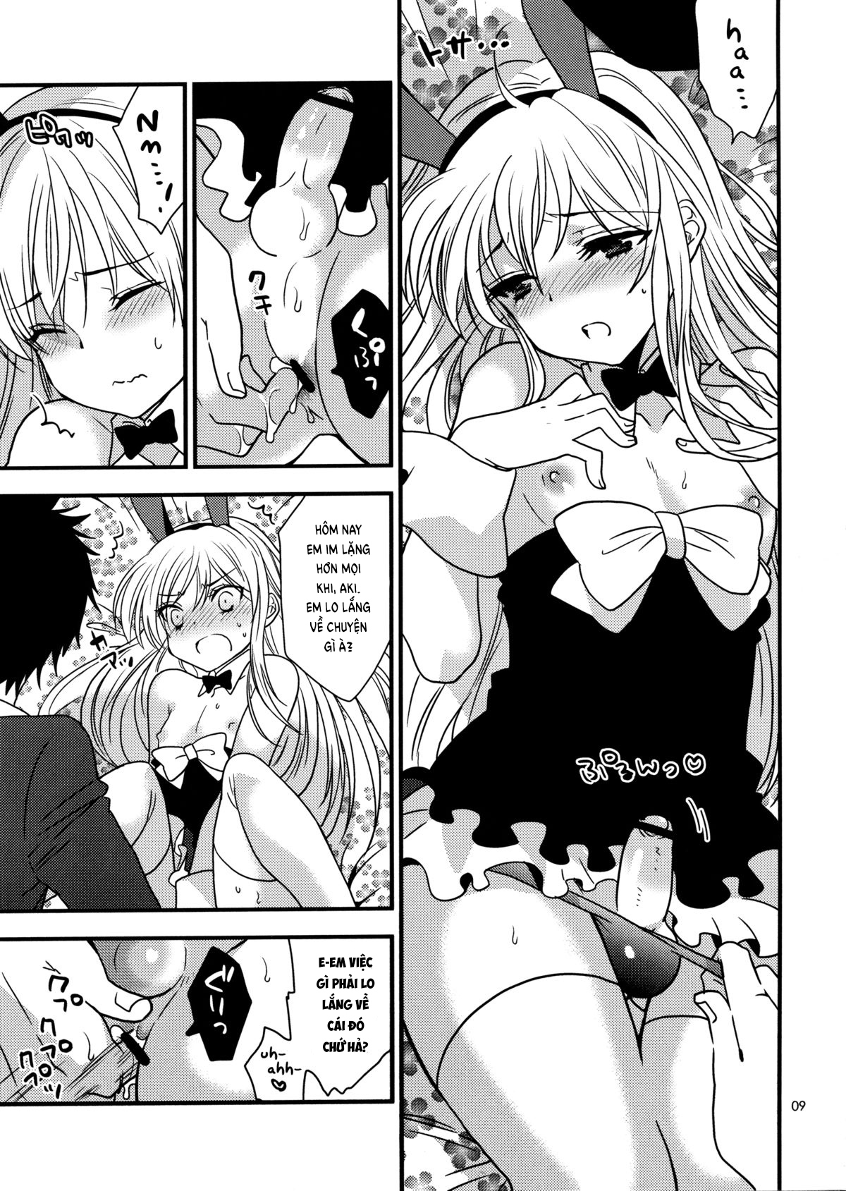 Đọc truyện hentai Hyper Usagi Mode!! - Oneshot