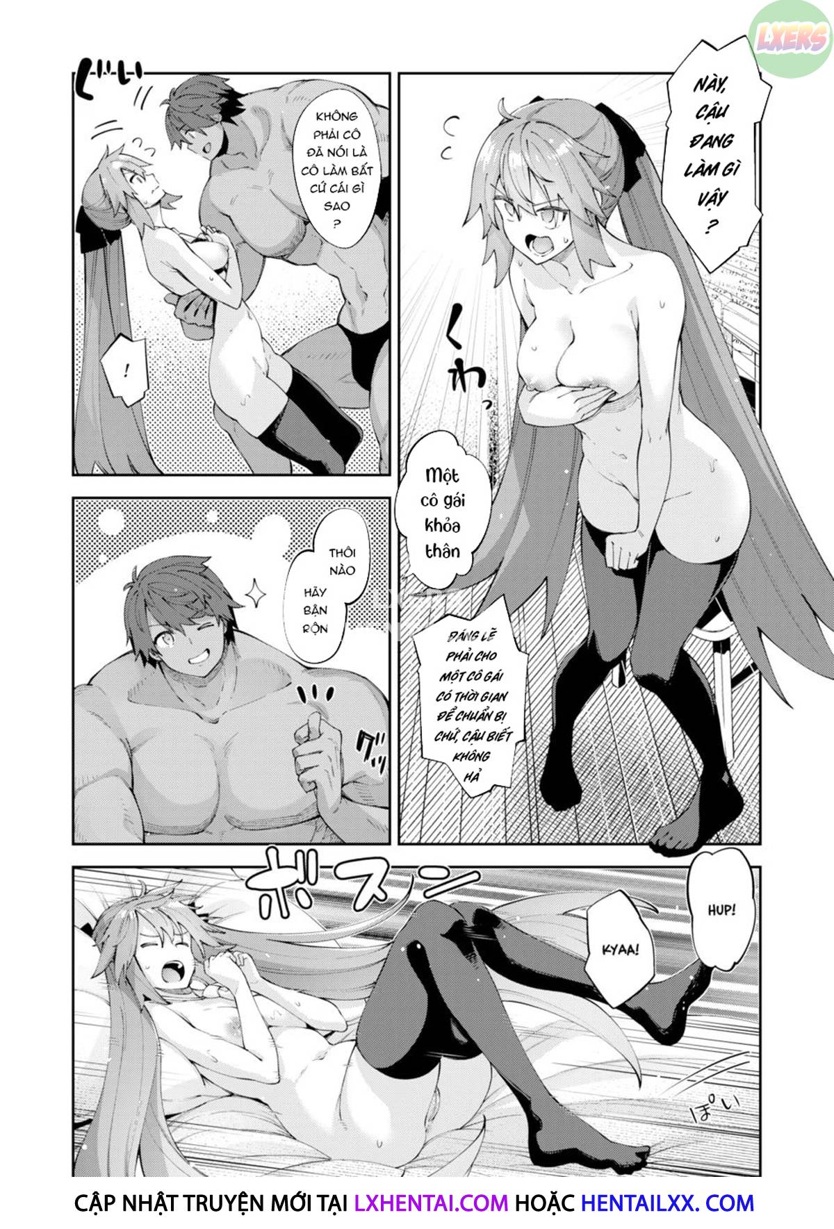 Đọc truyện hentai Kiếm may mắn ở dị giới - Chap 1